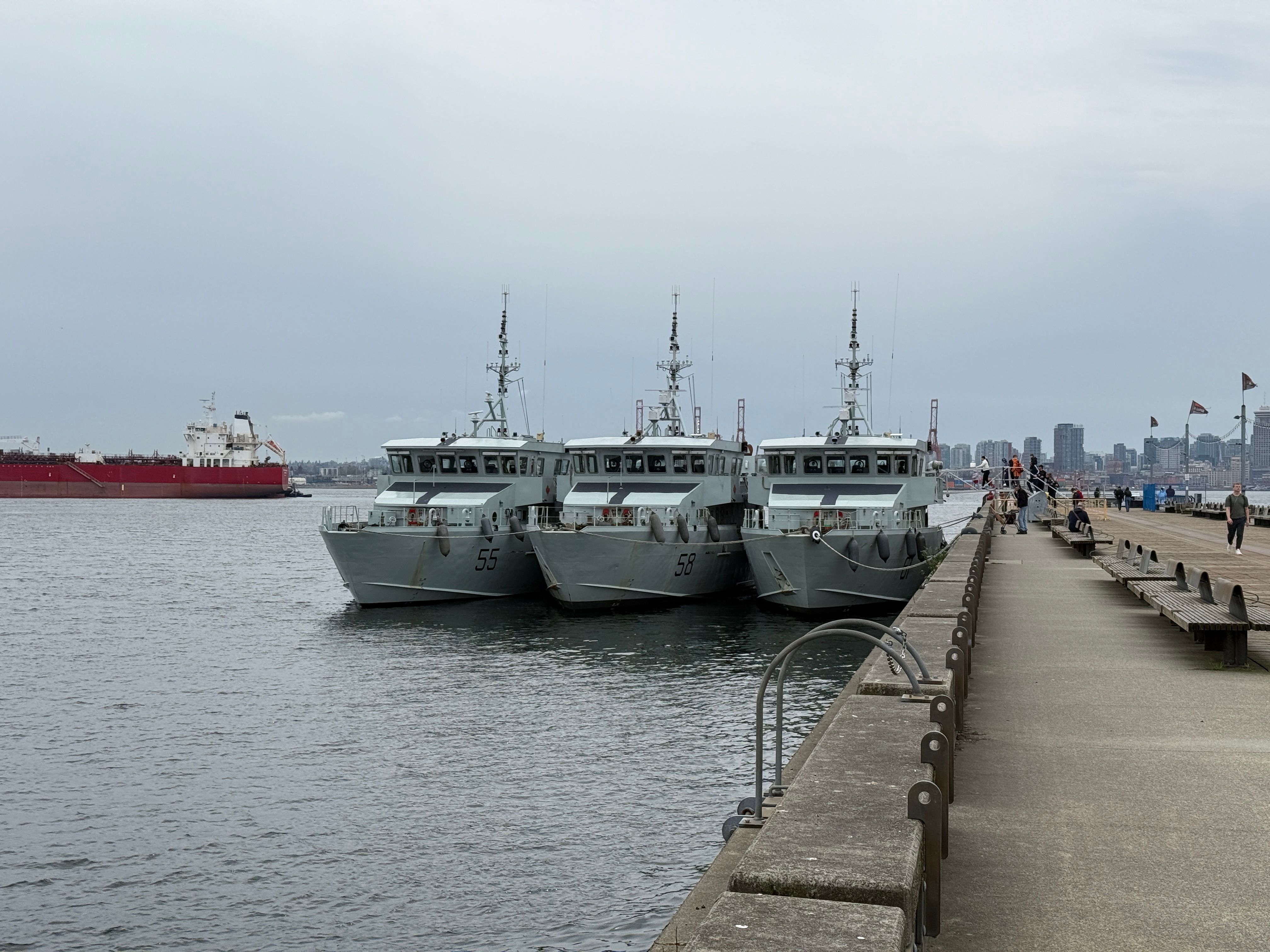 Royal Navy patrol ship arrives off remote Atlantic island to relieve army paratroopers