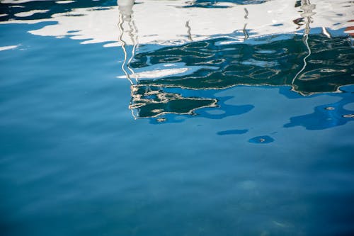 Free stock photo of abstract photo, blue, water Stock Photo