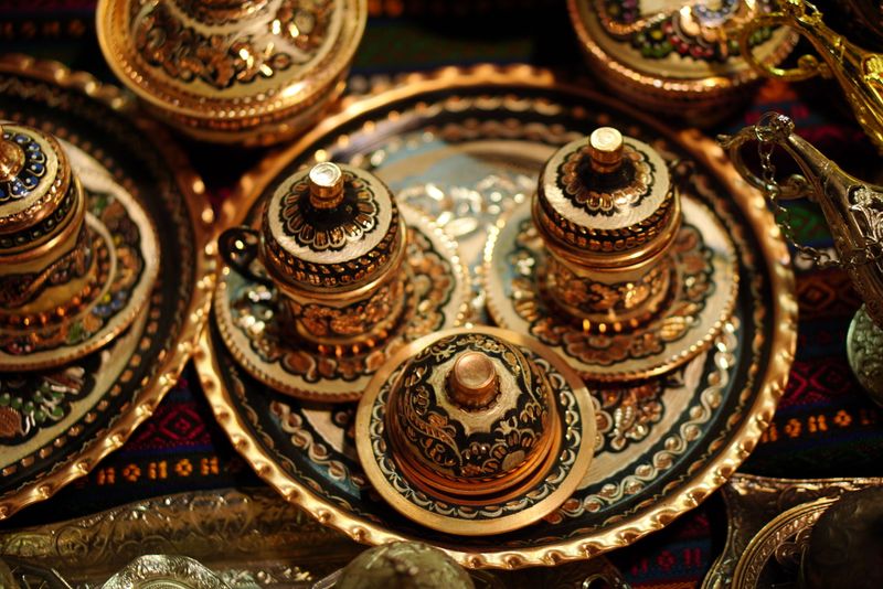 Arabic coffee ware