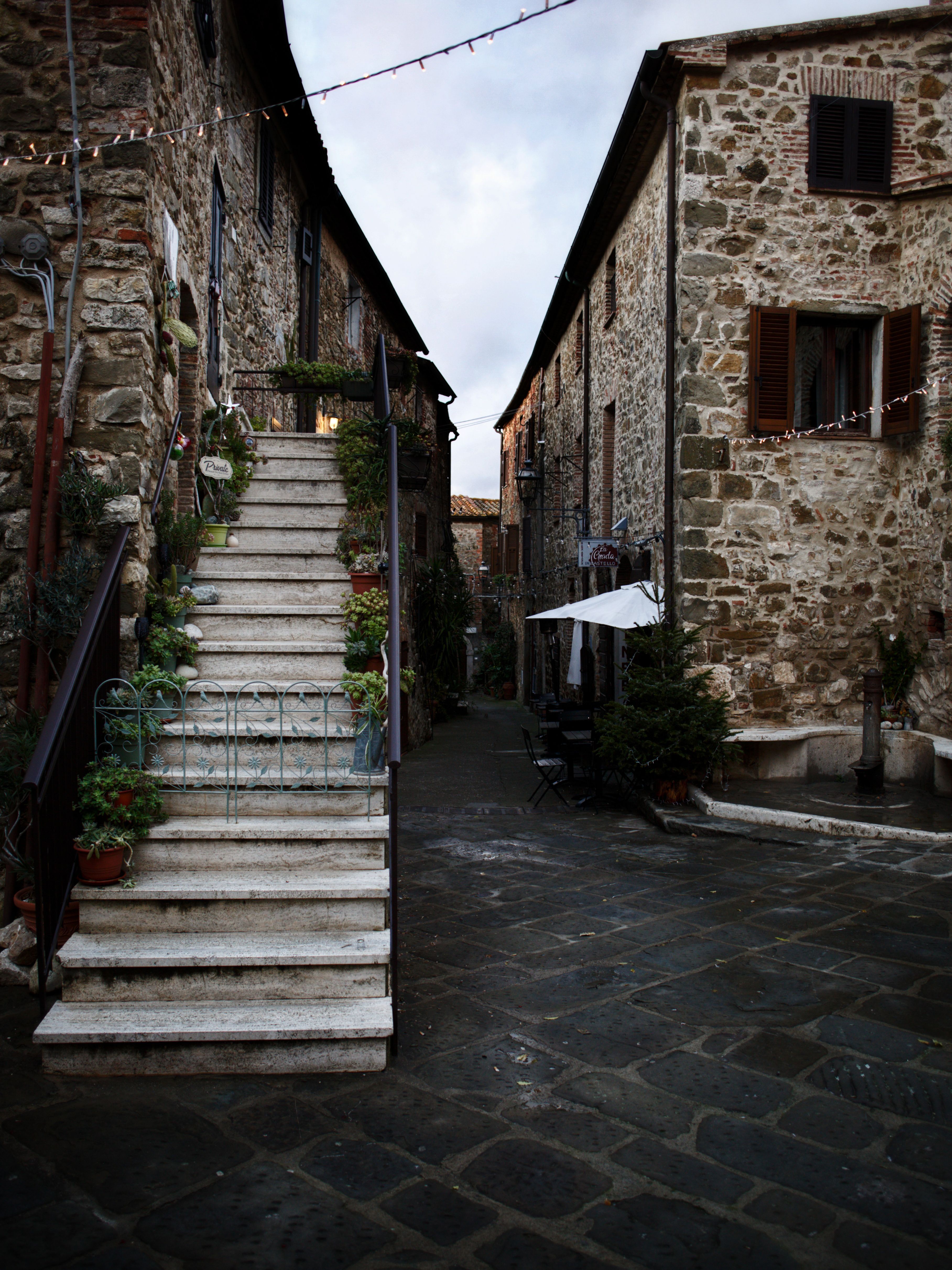 Charming Stone Alley in Old European Village · Free Stock Photo