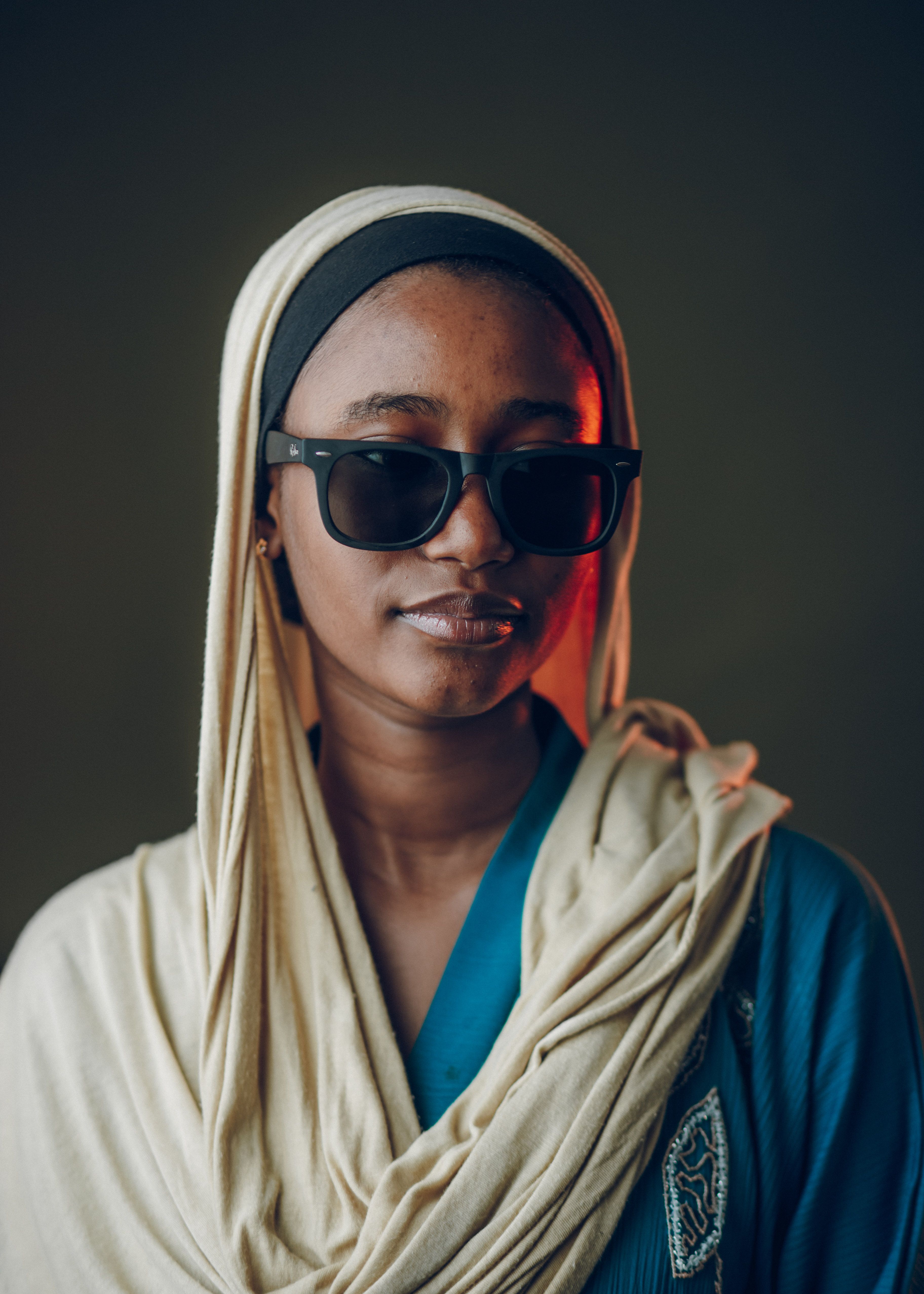 Young Woman in Traditional Hausa Attire · Free Stock Photo