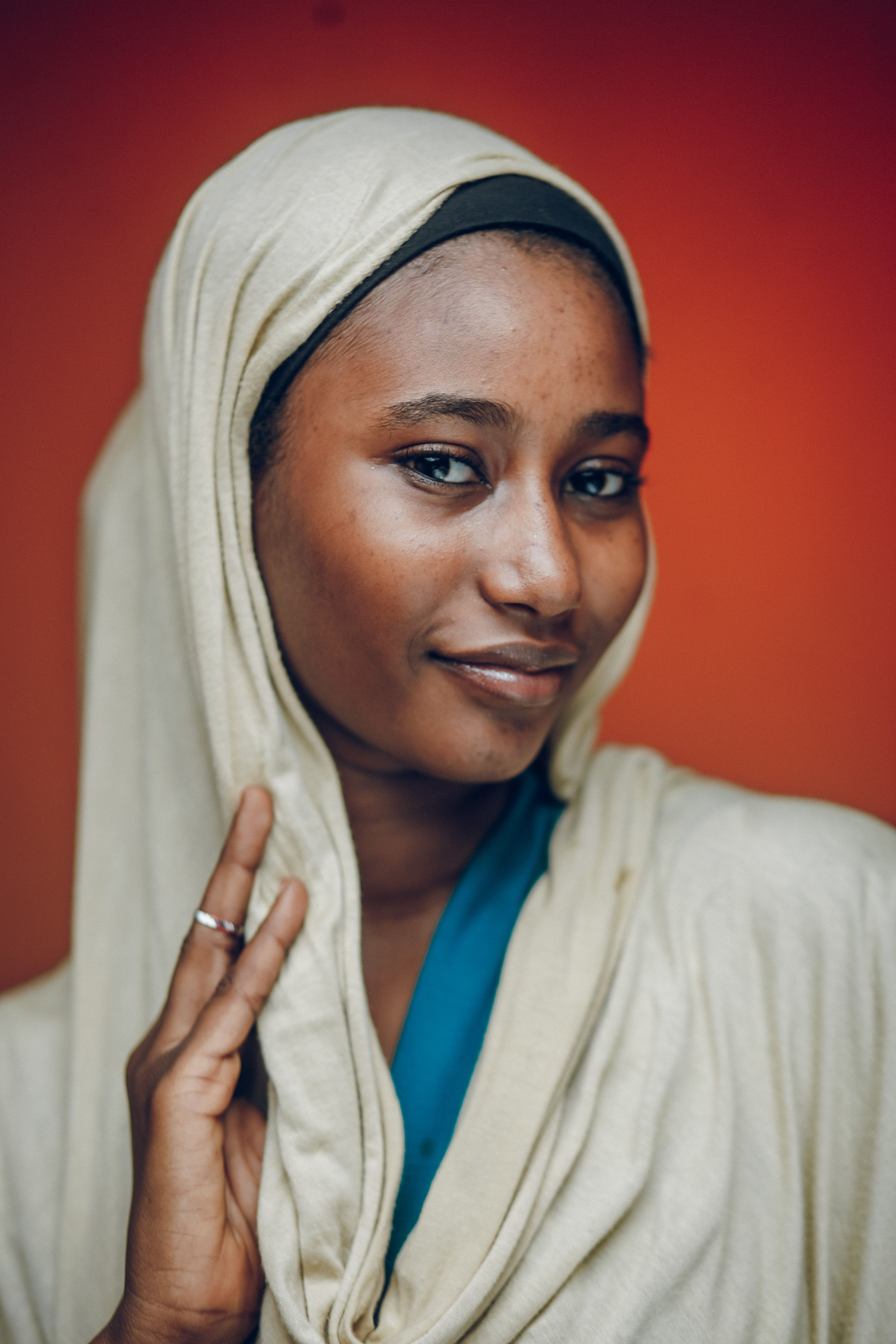 Portrait of a Woman in Traditional Attire · Free Stock Photo