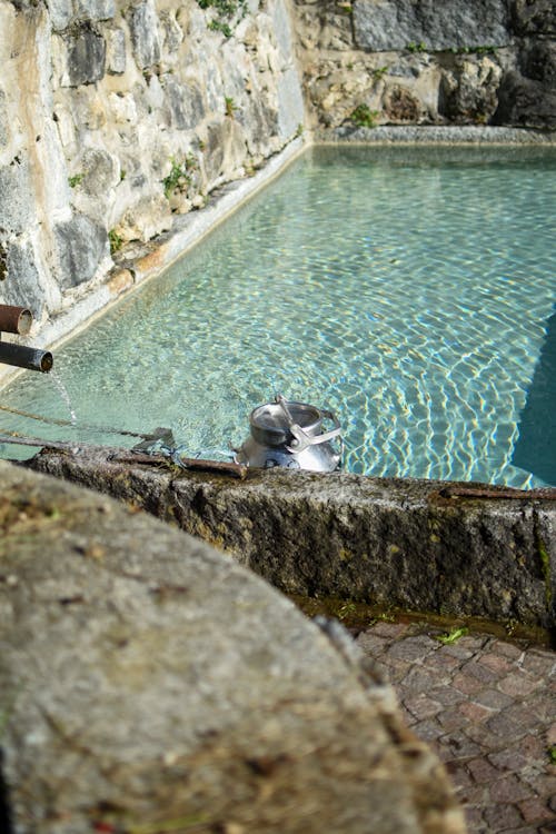 Free stock photo of clear water, fountain, fresh milk