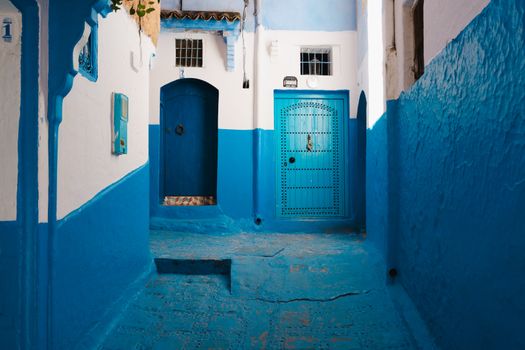 Rif weavers' cooperative visit — Chefchaouen