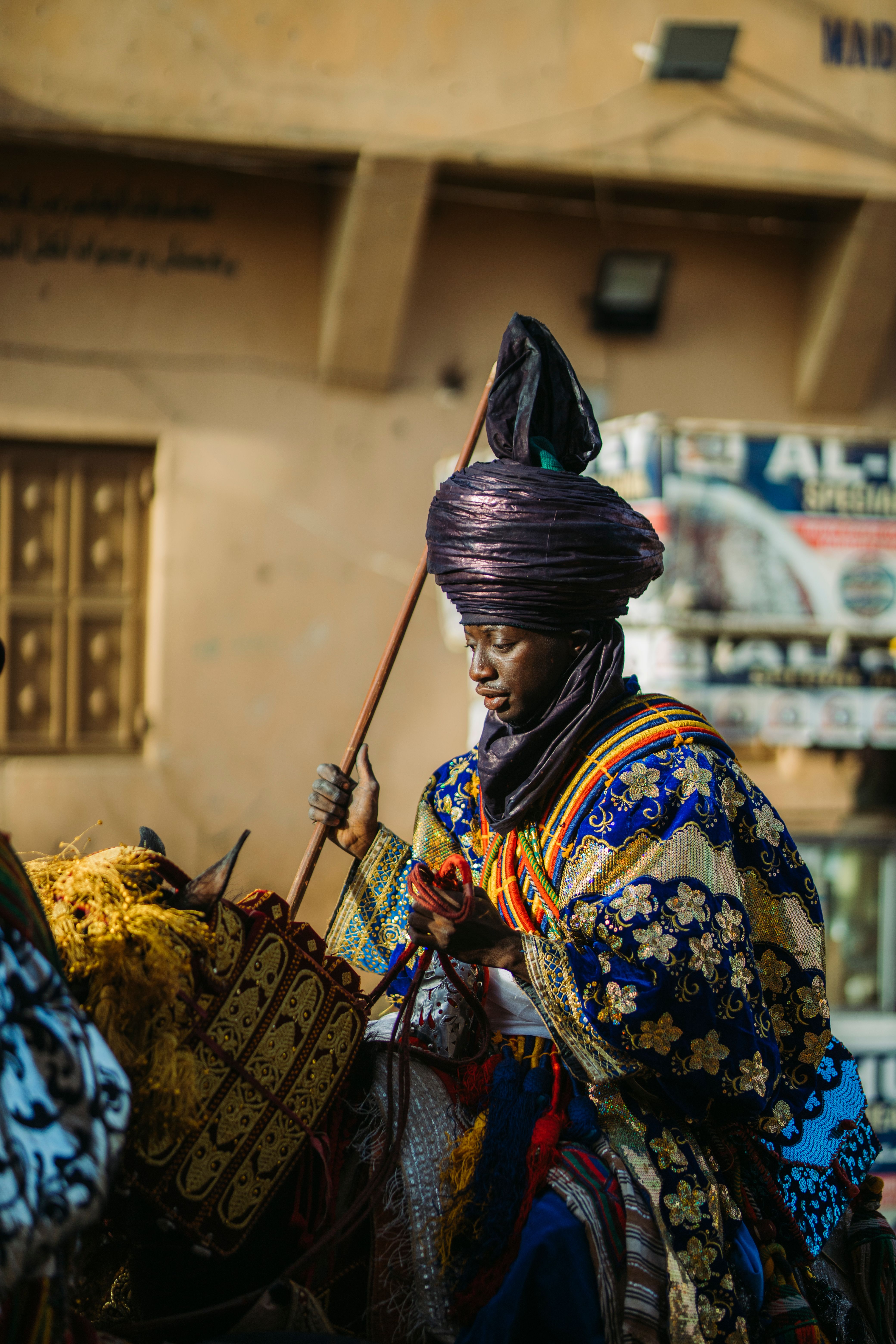 Young Boy in Traditional African Attire · Free Stock Photo