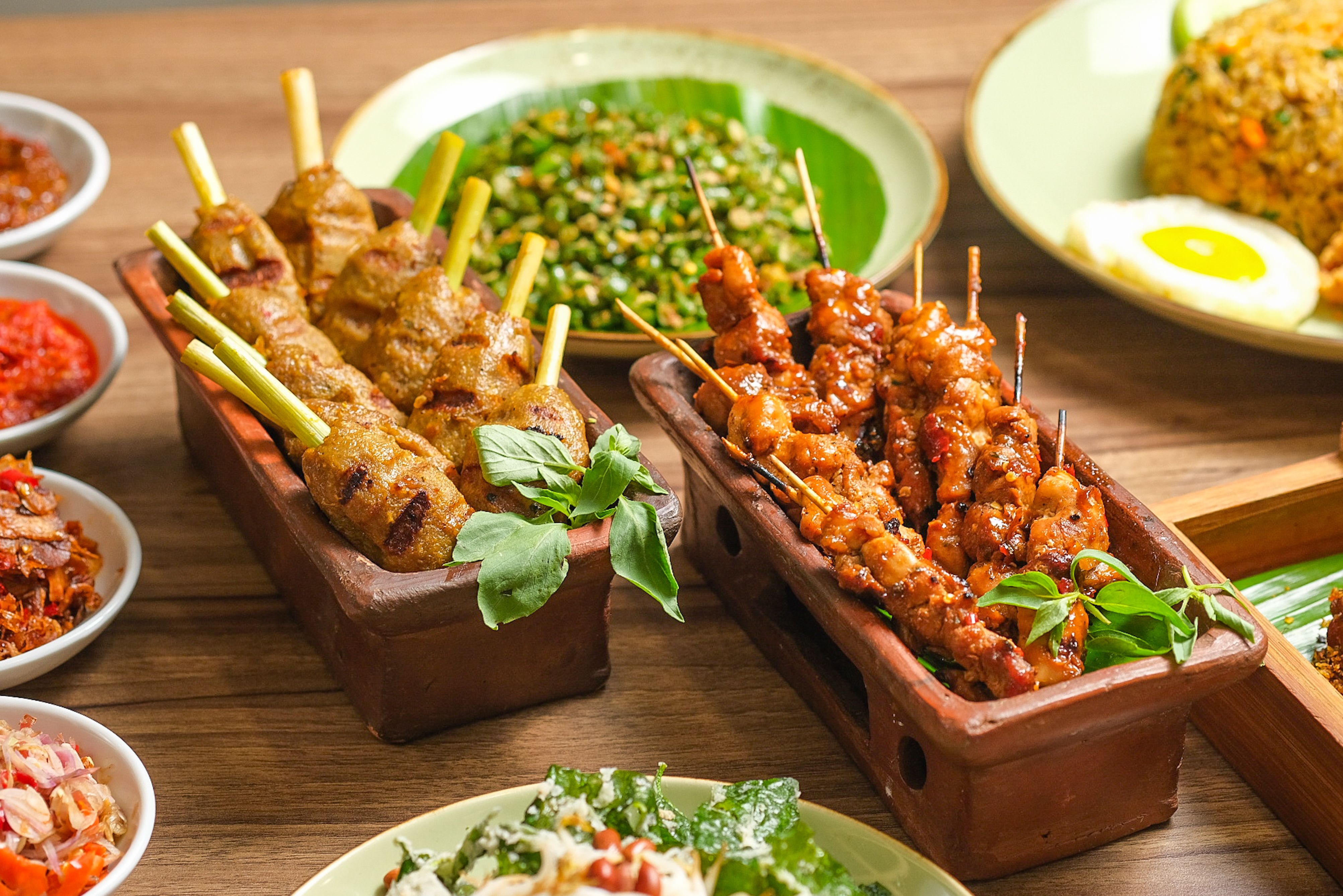 Maple-Mustard Satay