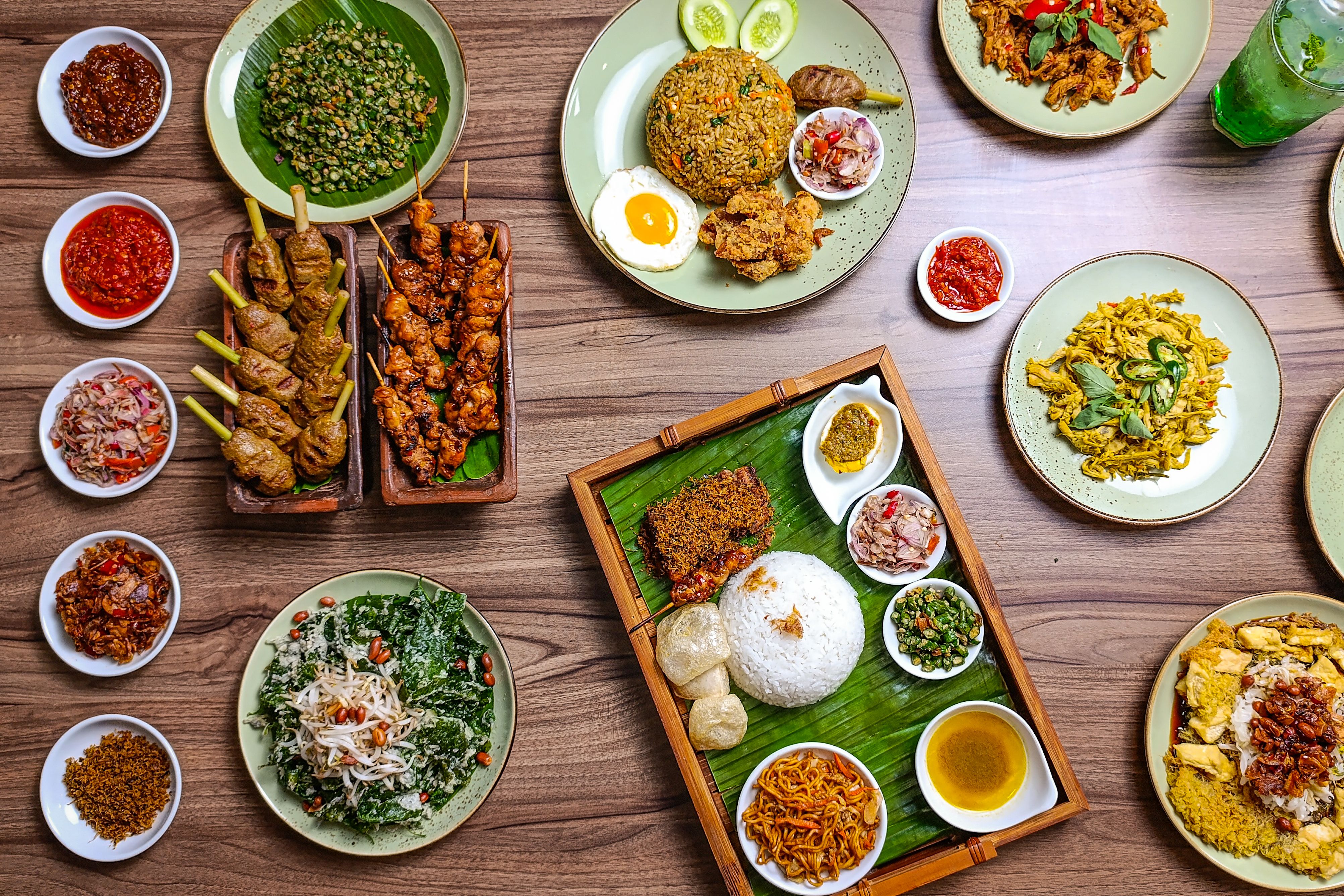 Slow-Braised Satay with Roasted Vegetables