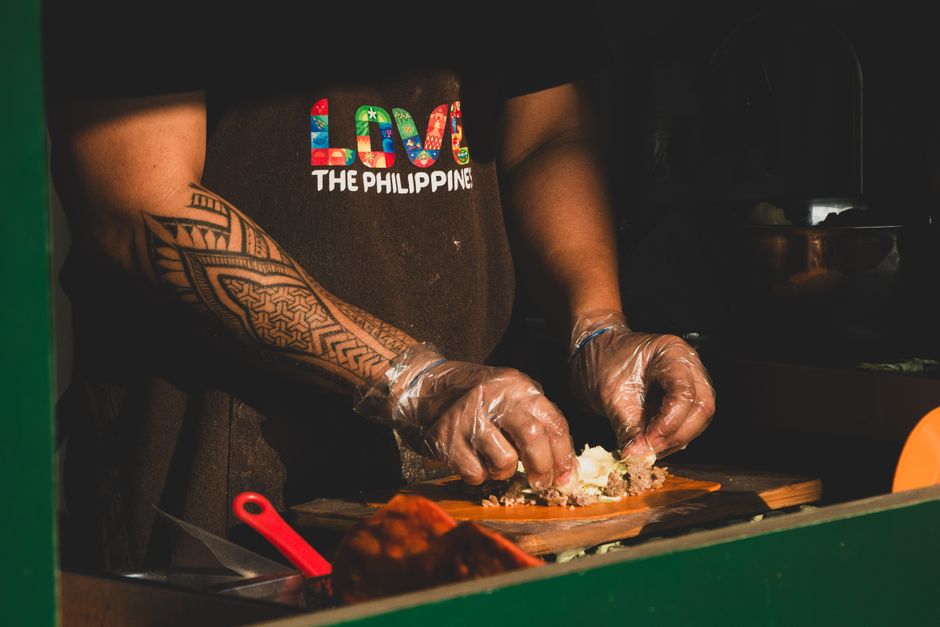 Filipino Lumpiang Gulay