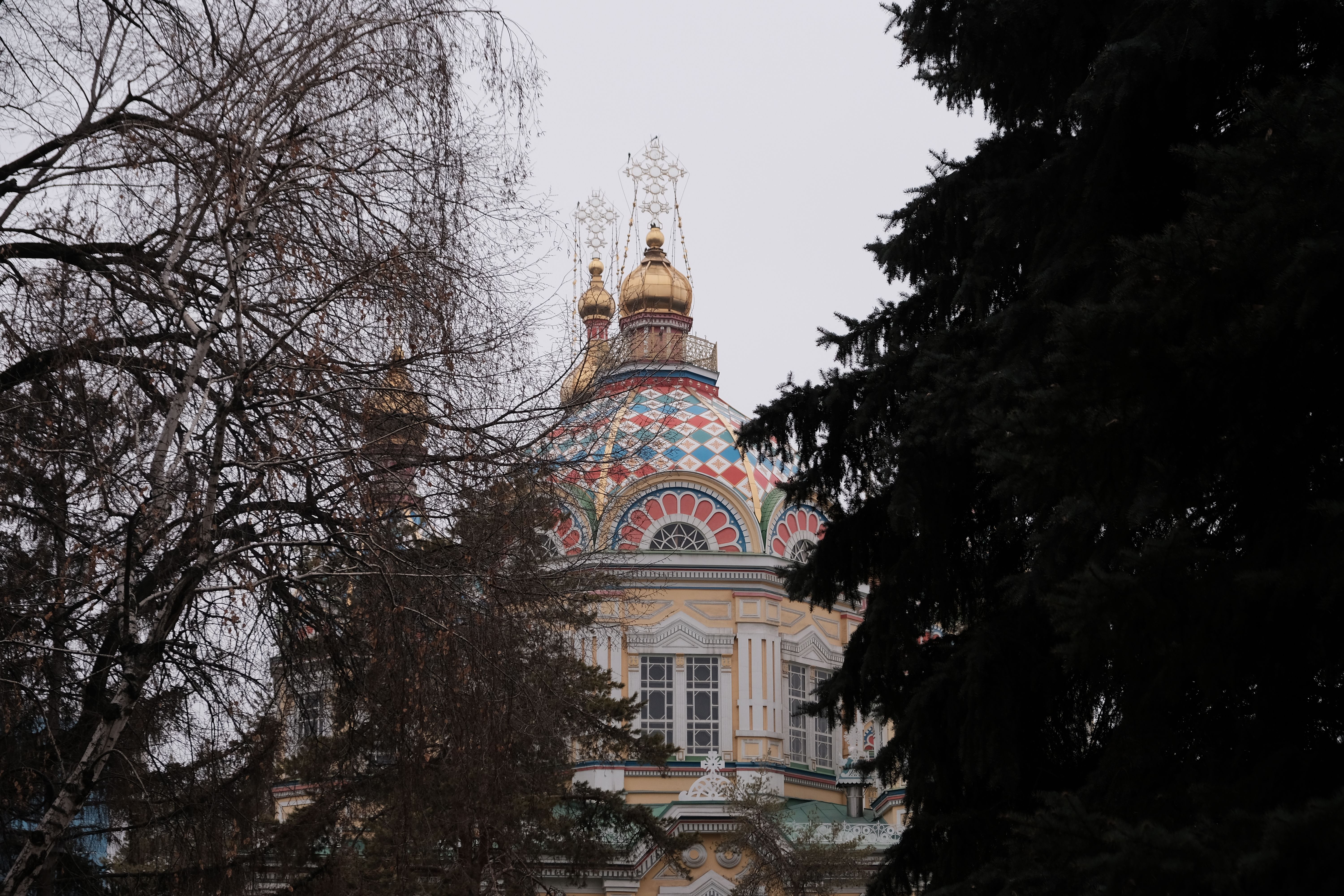 Landmarks in Almaty