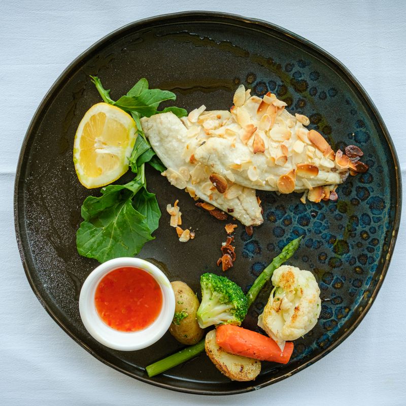 Spanish White Fish and Almond Chowder