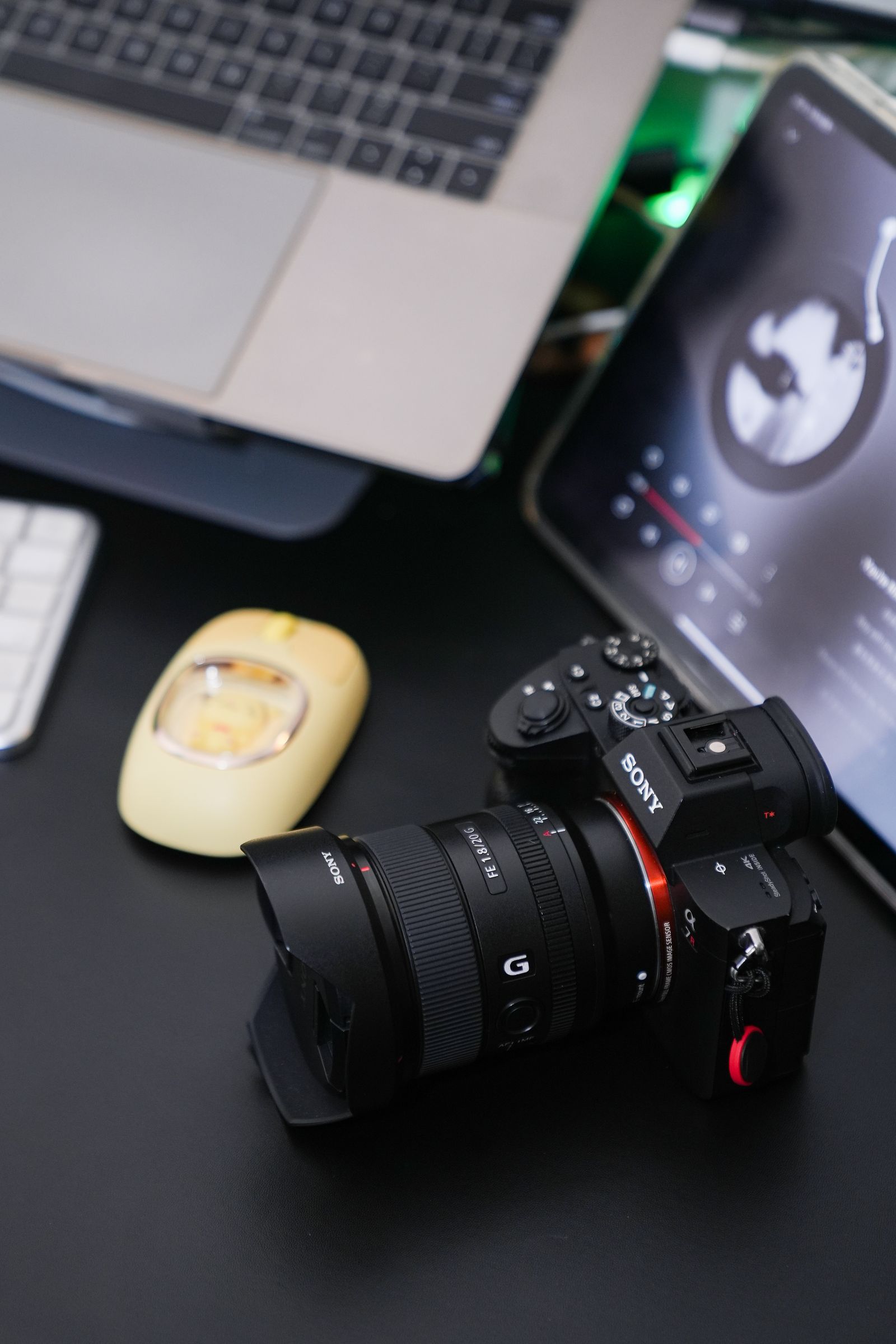 Creative workspace representing Canva and social media marketing resources