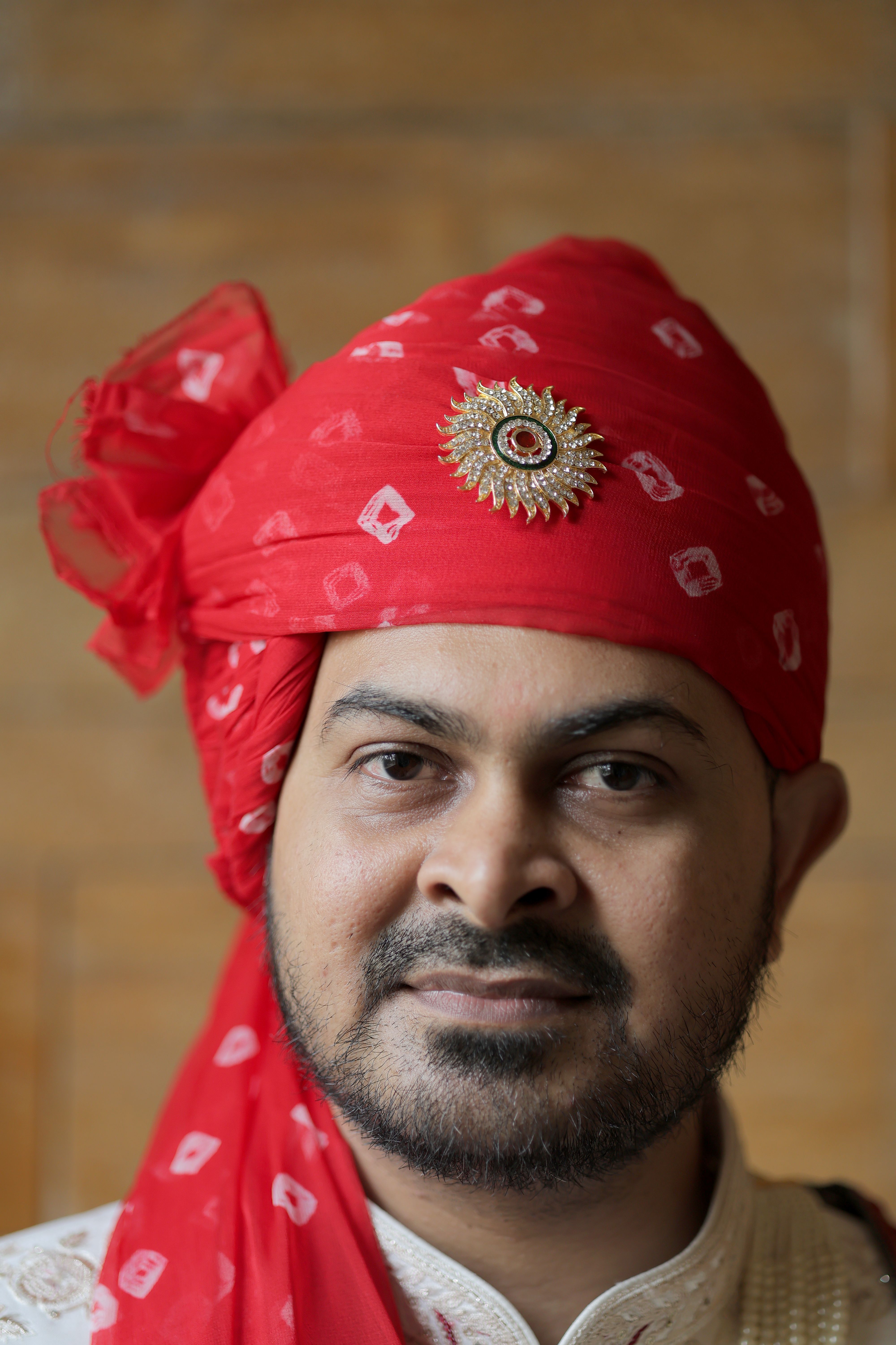 Elegant Portrait of Man in Traditional Indian Turban · Free Stock Photo