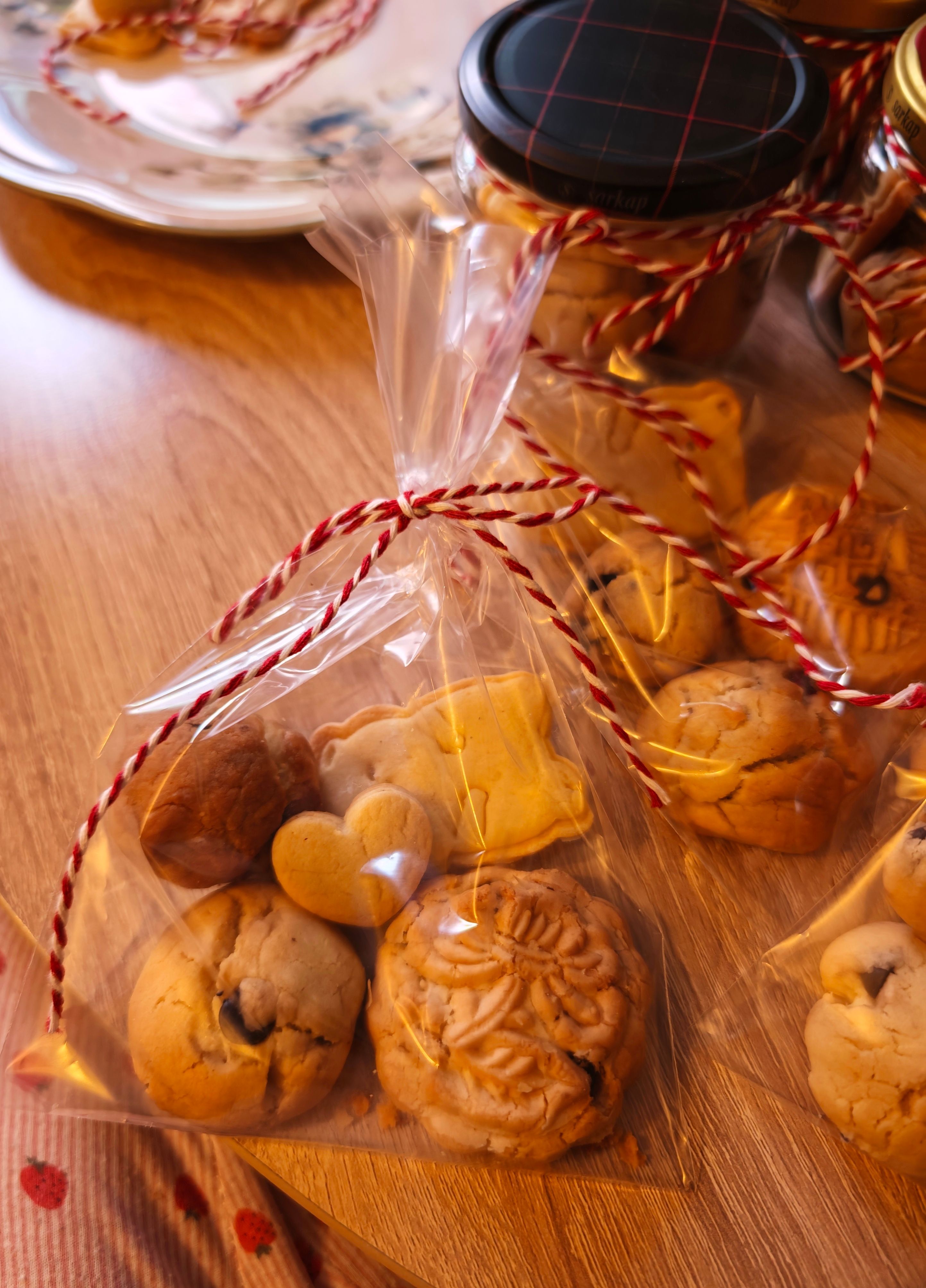 Homemade Cookies in Festive Packaging · Free Stock Photo