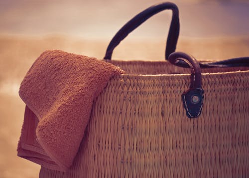 Free Close-up Photography of Brown Wicker Basket Stock Photo
