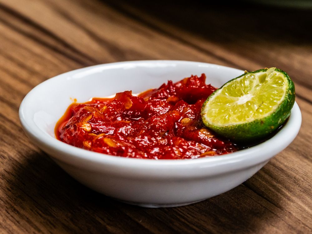 Sambal brambang asem