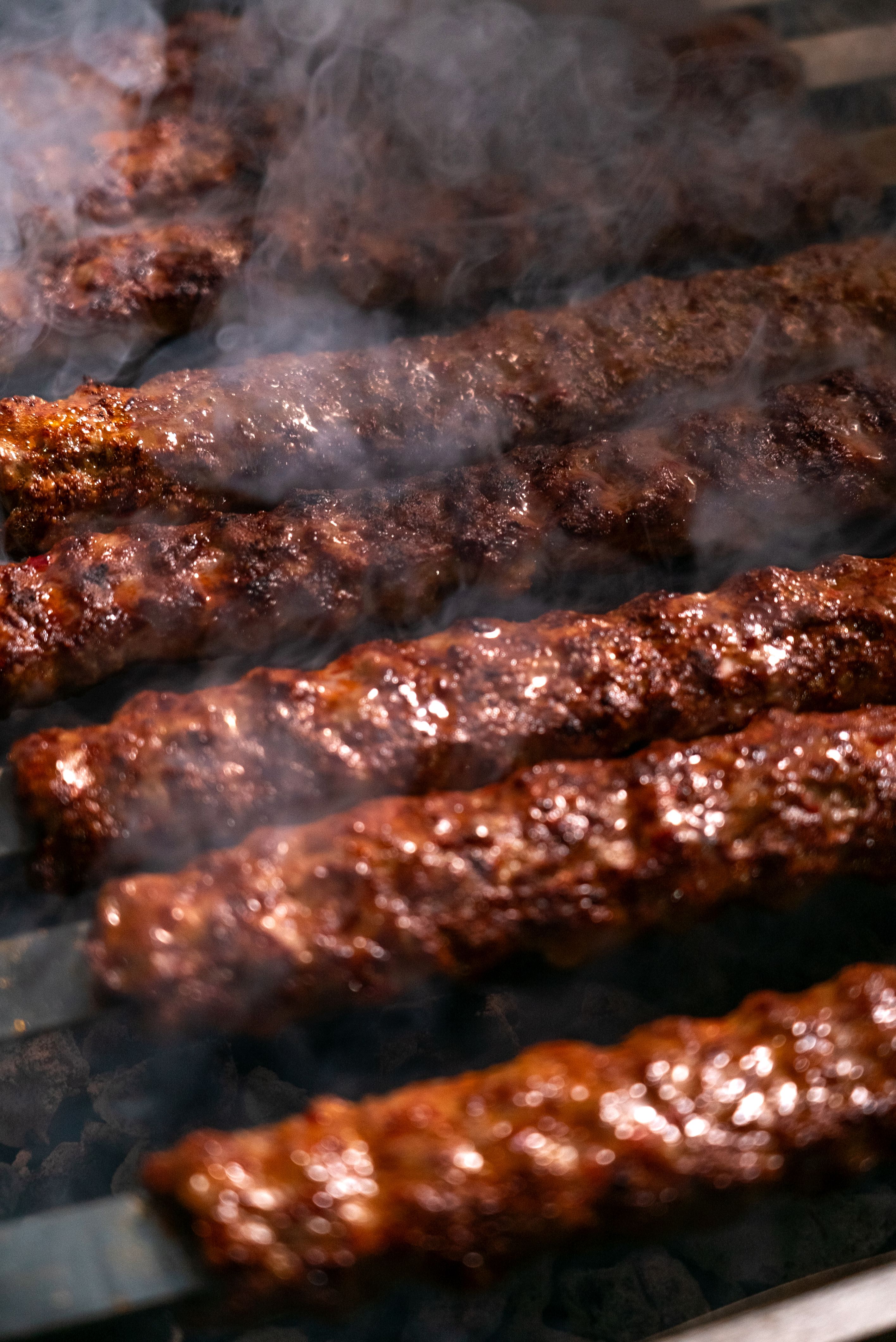 Sizzling BBQ kebabs