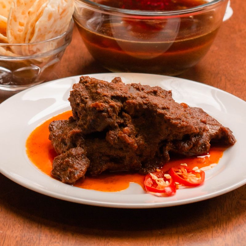 Malaysian Beef Rendang Lasagna