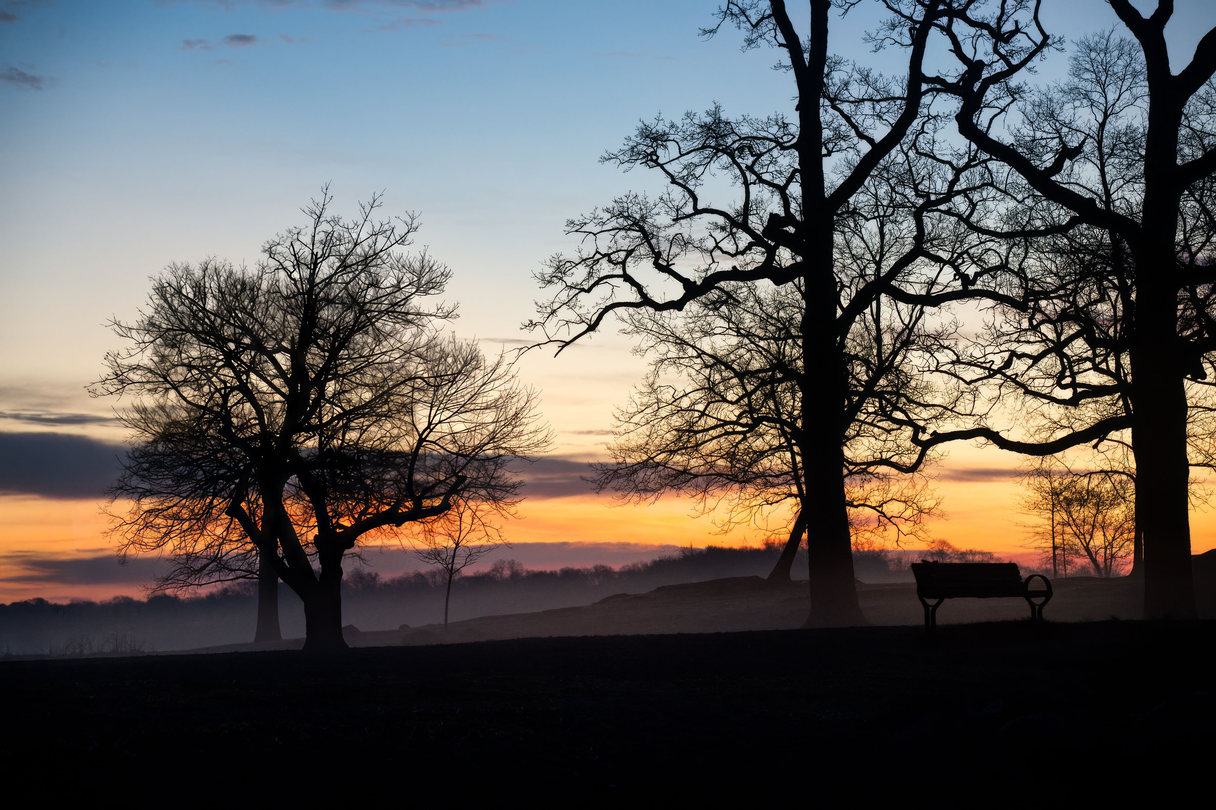 Peaceful outdoor scene representing legacy and peace of mind - senior final expense policy