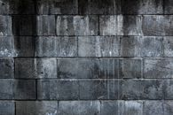 Close-up Photo of Gray Brick Wall
