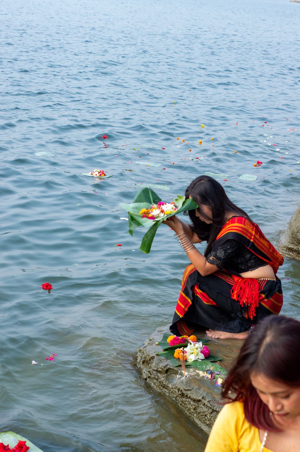 Cultural Ritual at Rangamati Waterfront · Free Stock Photo