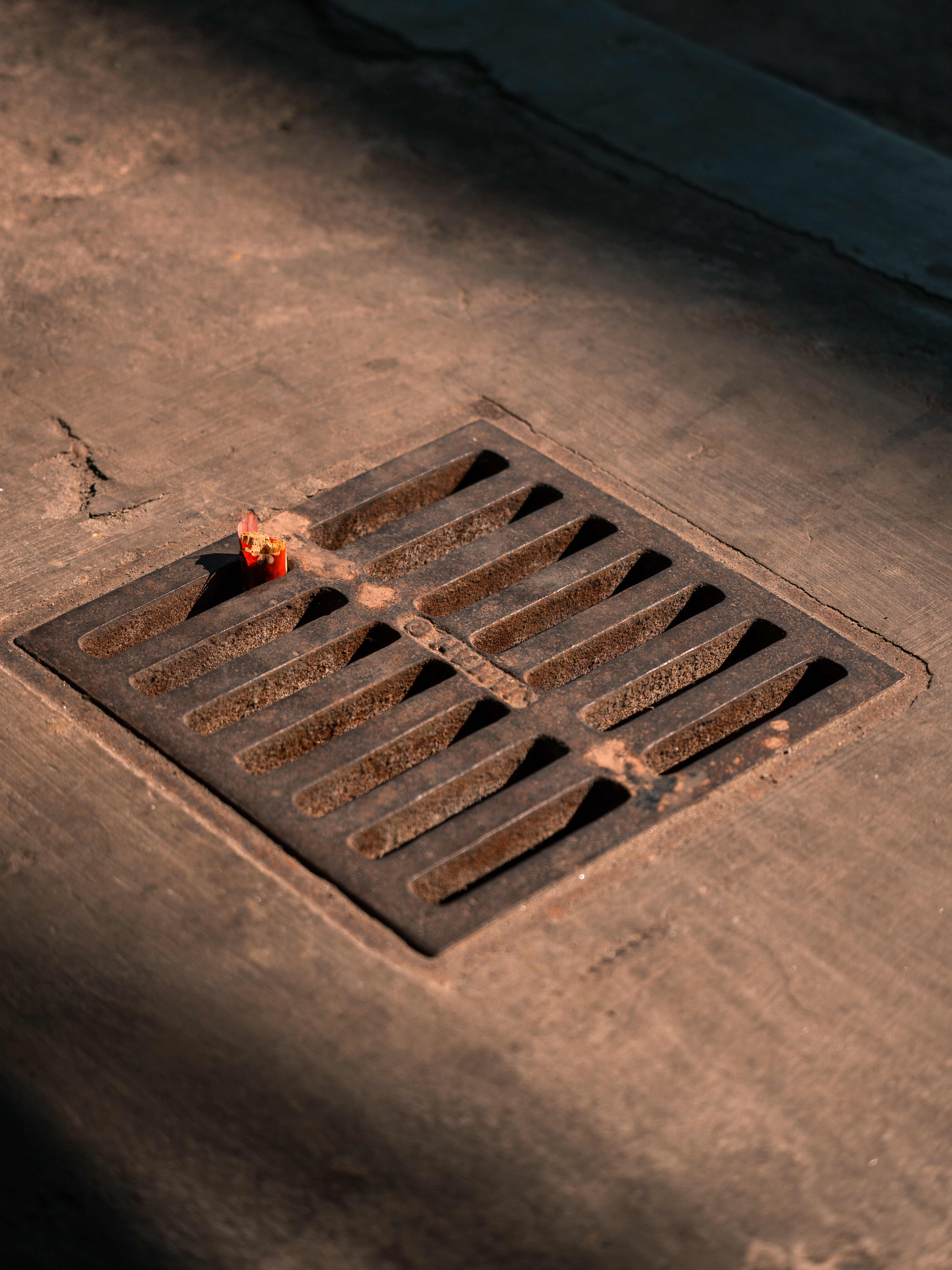 Grille d'évacuation des eaux pluviales