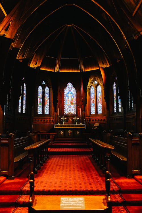 Foto Do Interior Da Igreja