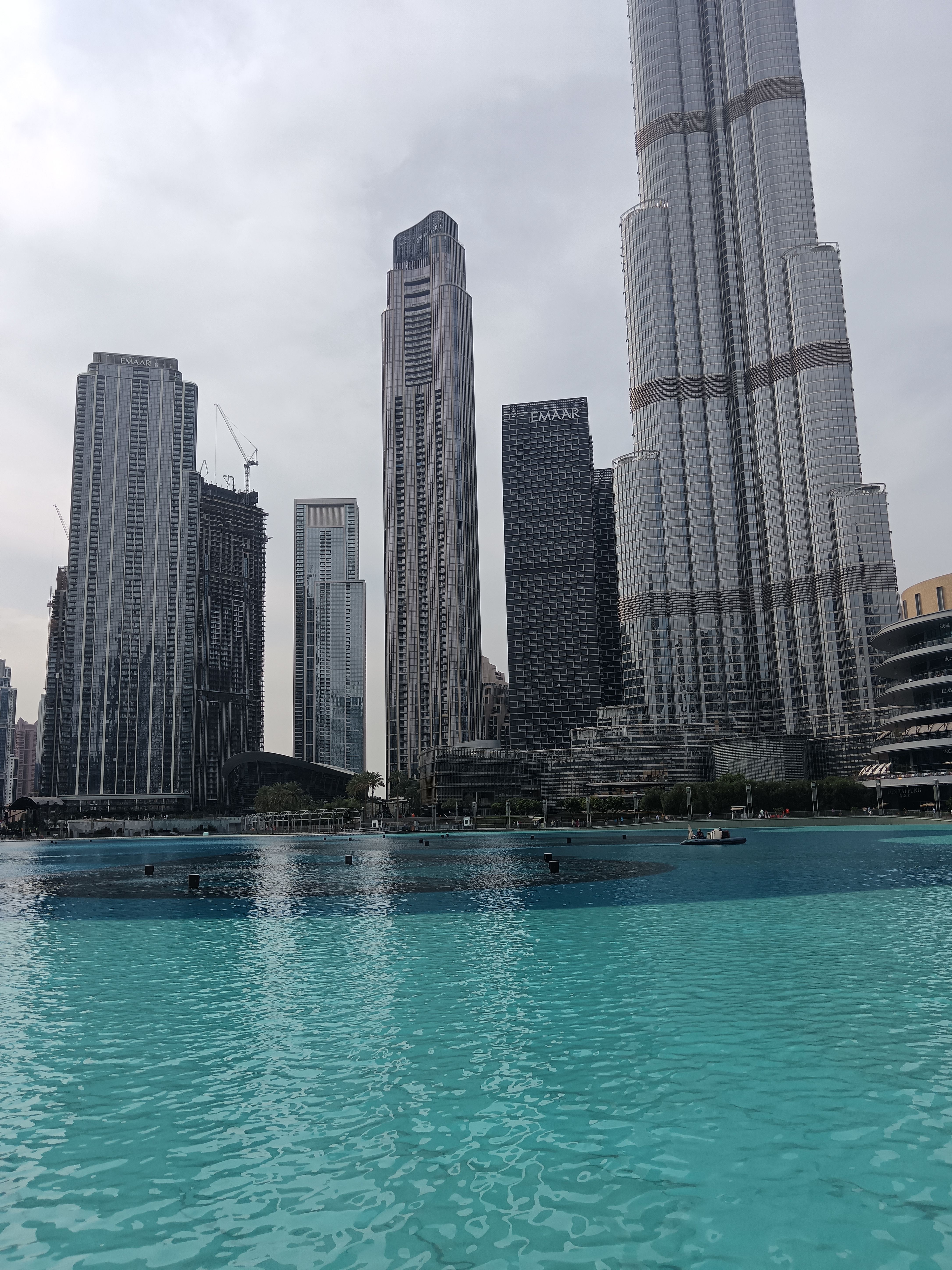 Skyline of Dubai with Iconic Burj Khalifa