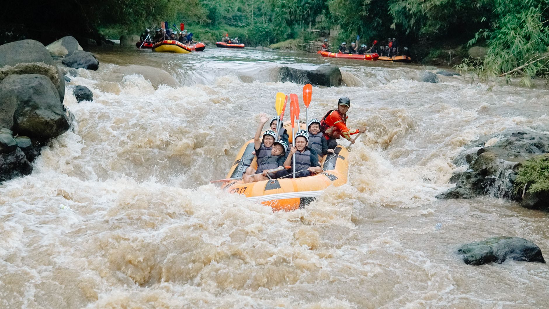 Whitewater Rafting in Ubud Bali