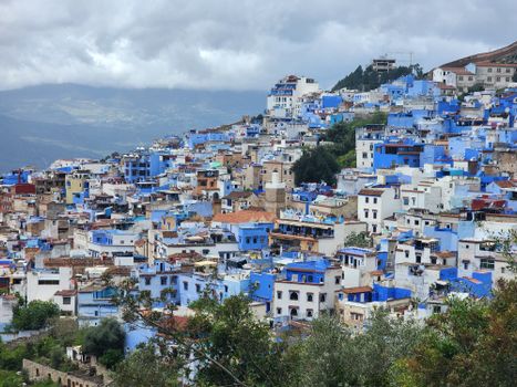 Rif weavers' cooperative visit — Chefchaouen