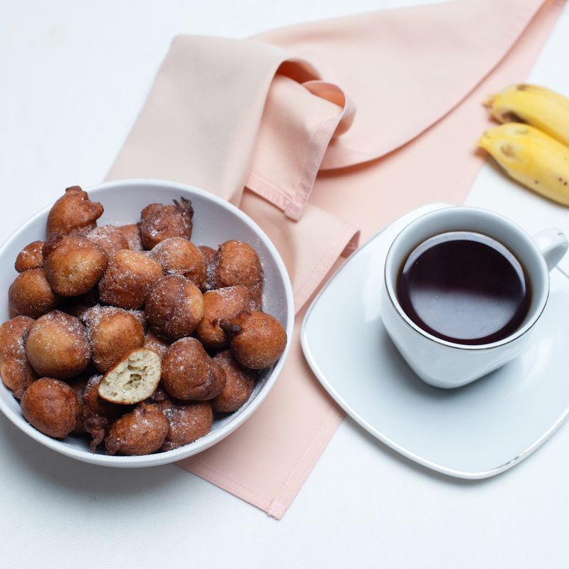 Air Fryer Halloumi and Herb Breakfast Fritters