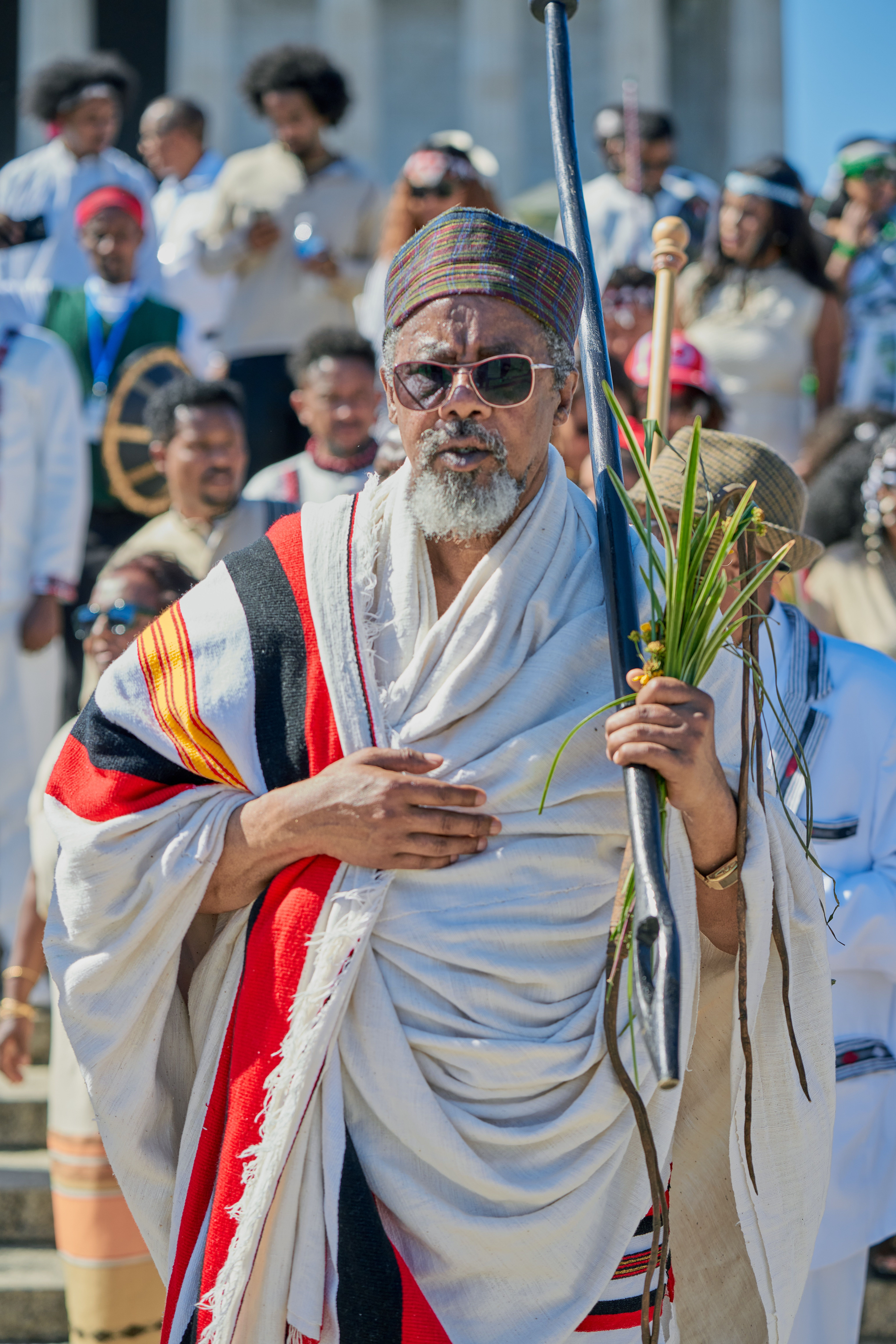 Cultural Gathering with Traditional Attire · Free Stock Photo