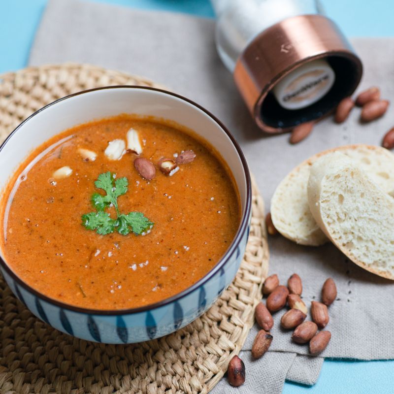 Sourdough Thai Red Curry Paste and Crispy Peanut Rounds