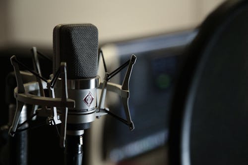 Close-Up Photo of Microphone