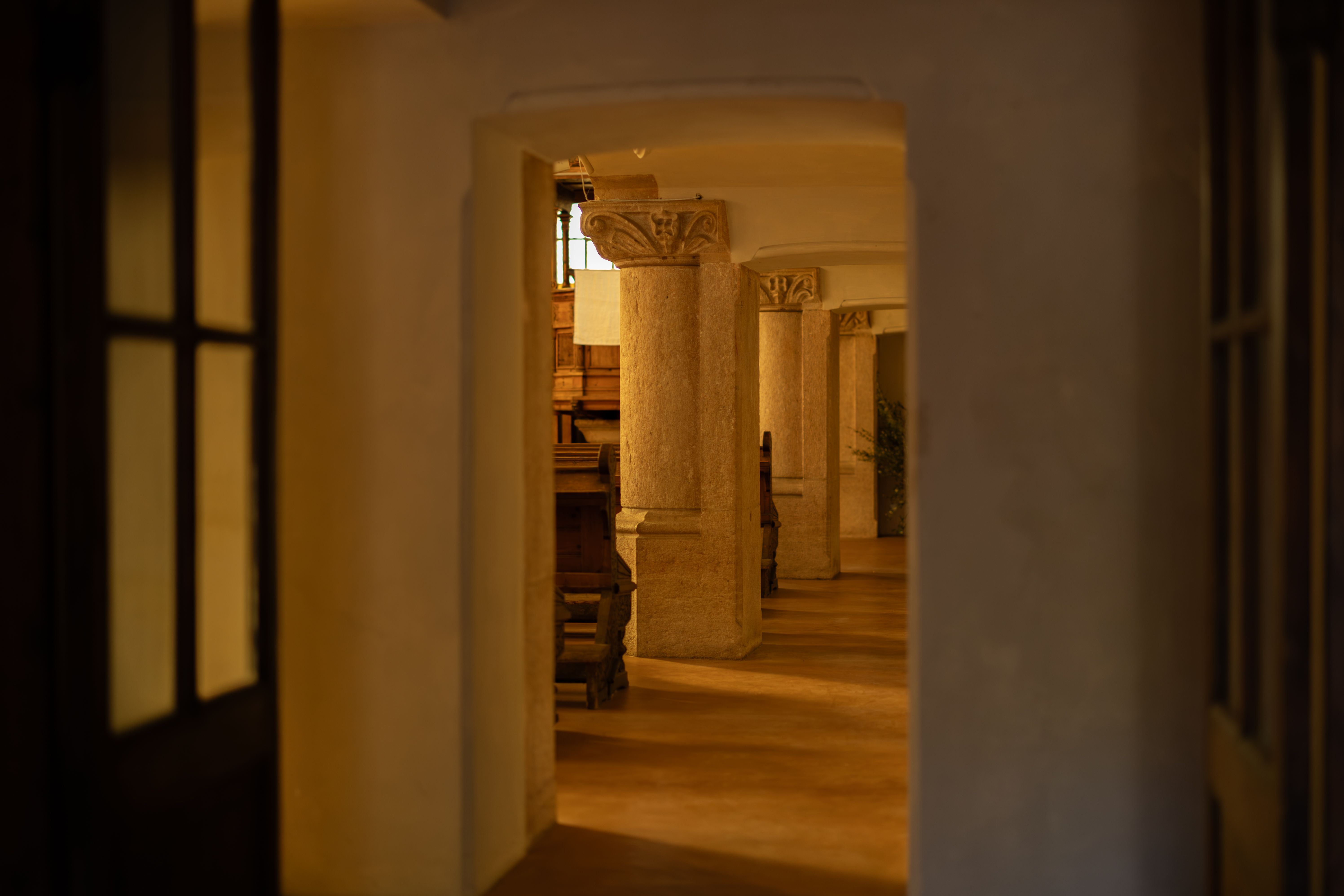 Historisches Gebäude Innenansicht