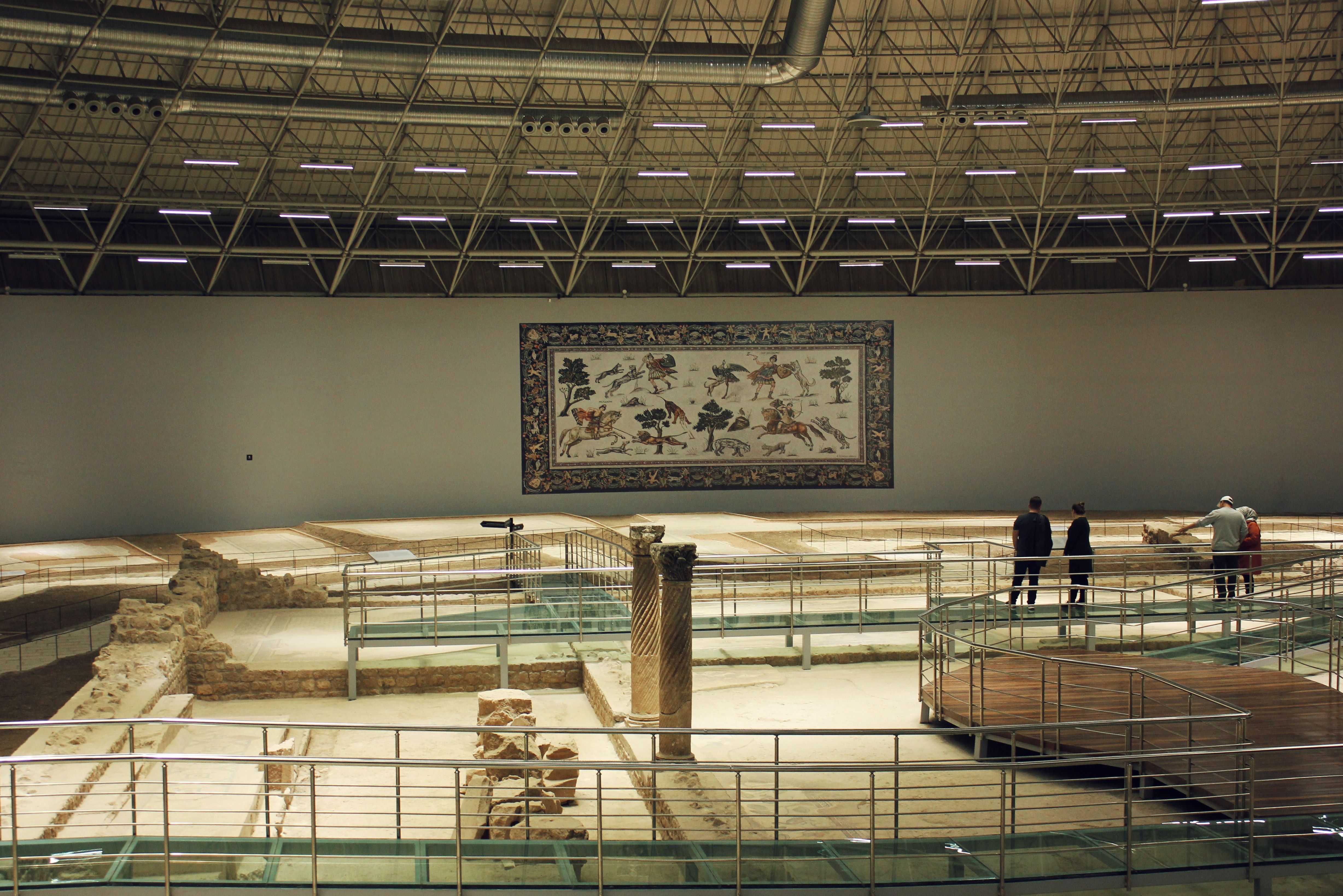 Visitors exploring the extensive collections at the Israel Museum in Jerusalem
