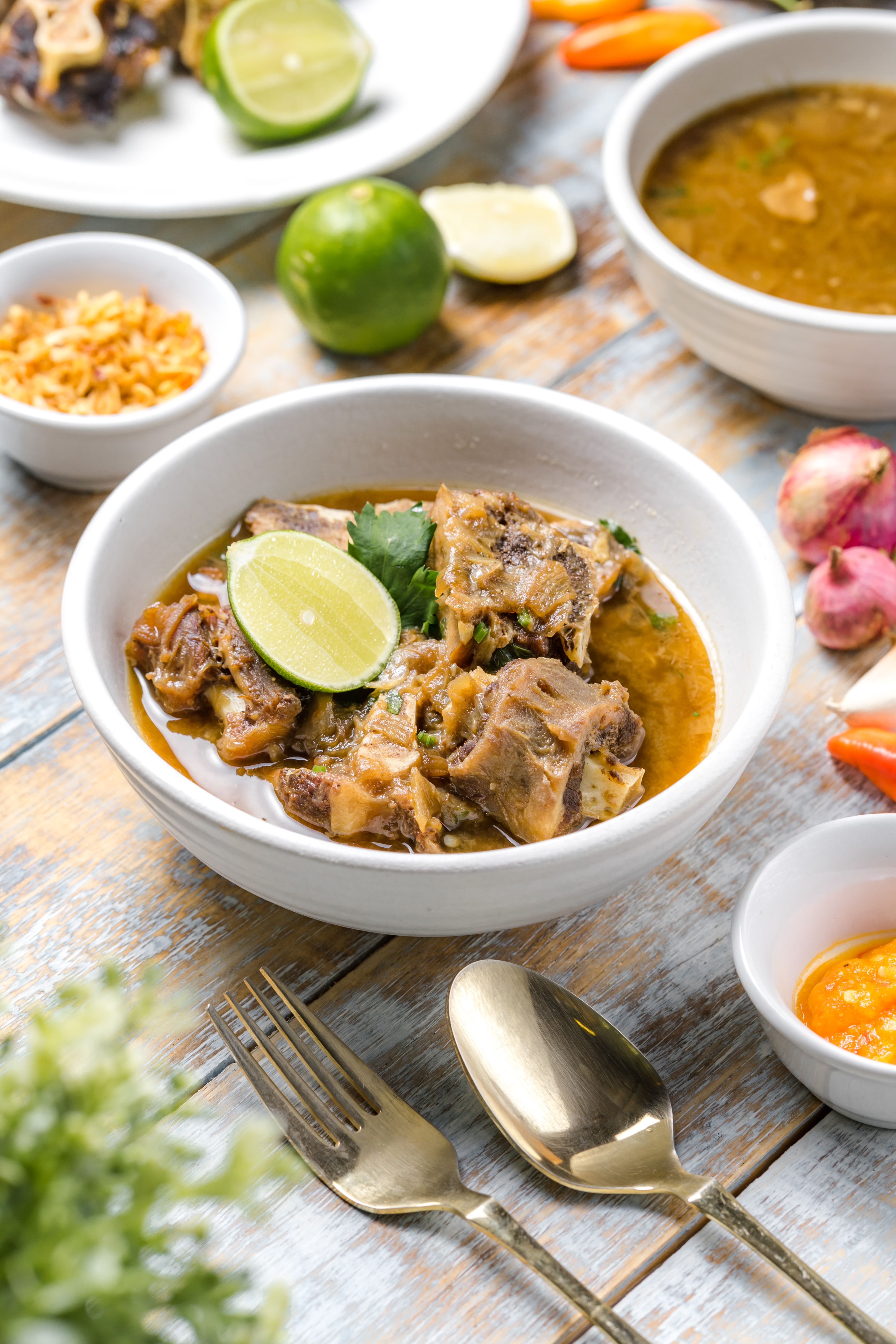 Authentic Indonesian Sop Buntut in Bali Setting · Free Stock Photo