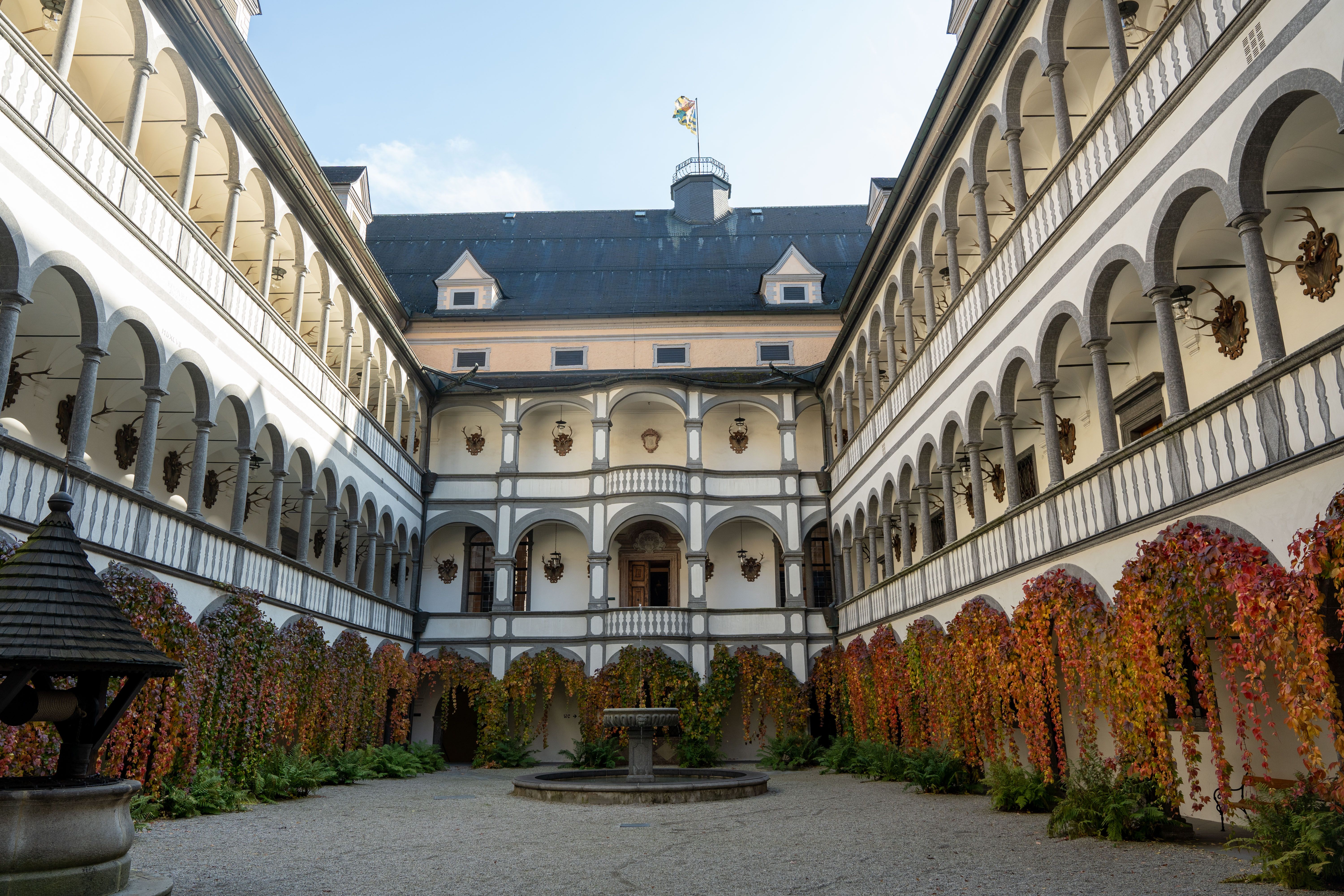 Hohes Schloss Courtyard