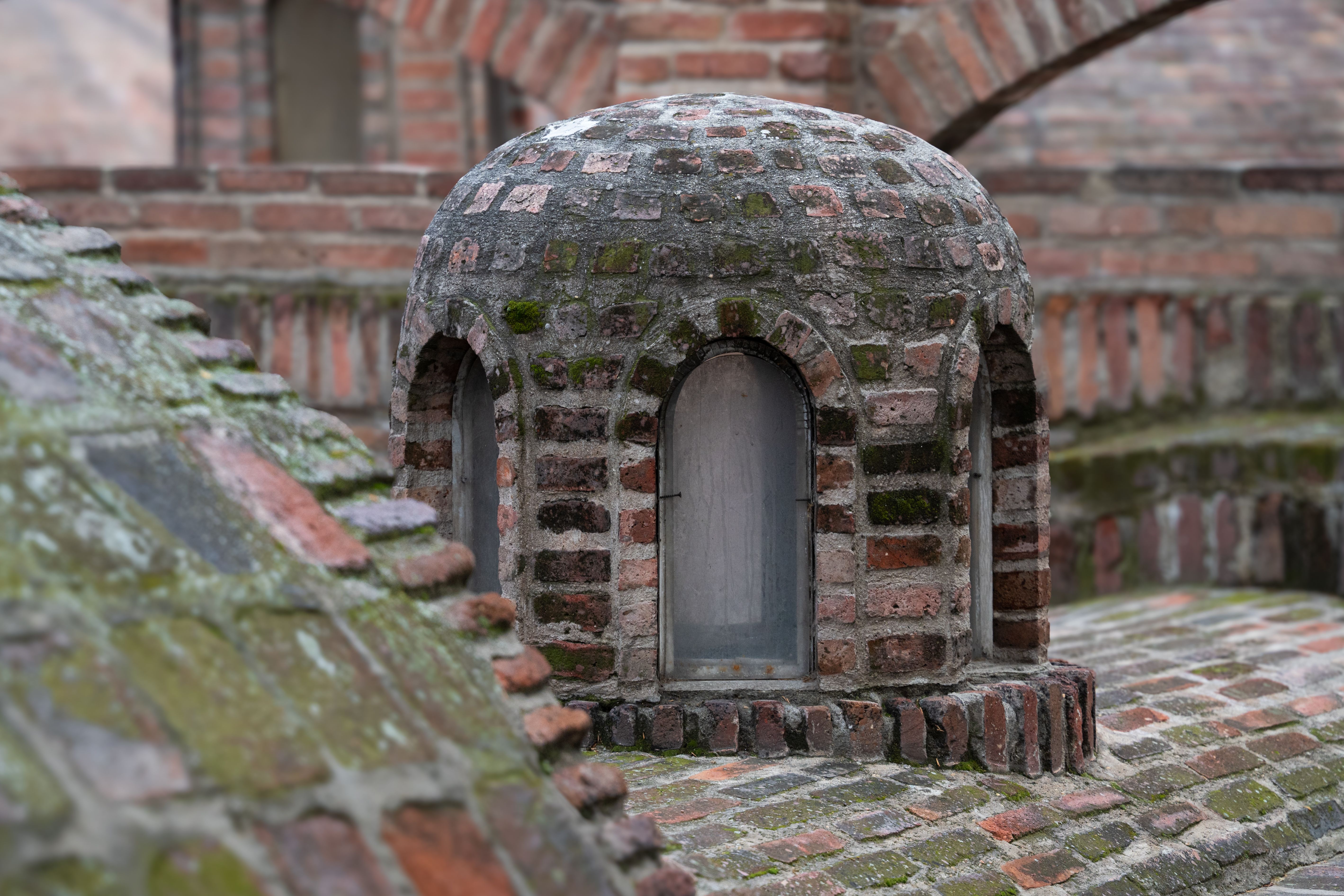 abanotubani sulfur bath district tbilisi georgia dome brick thermal spring