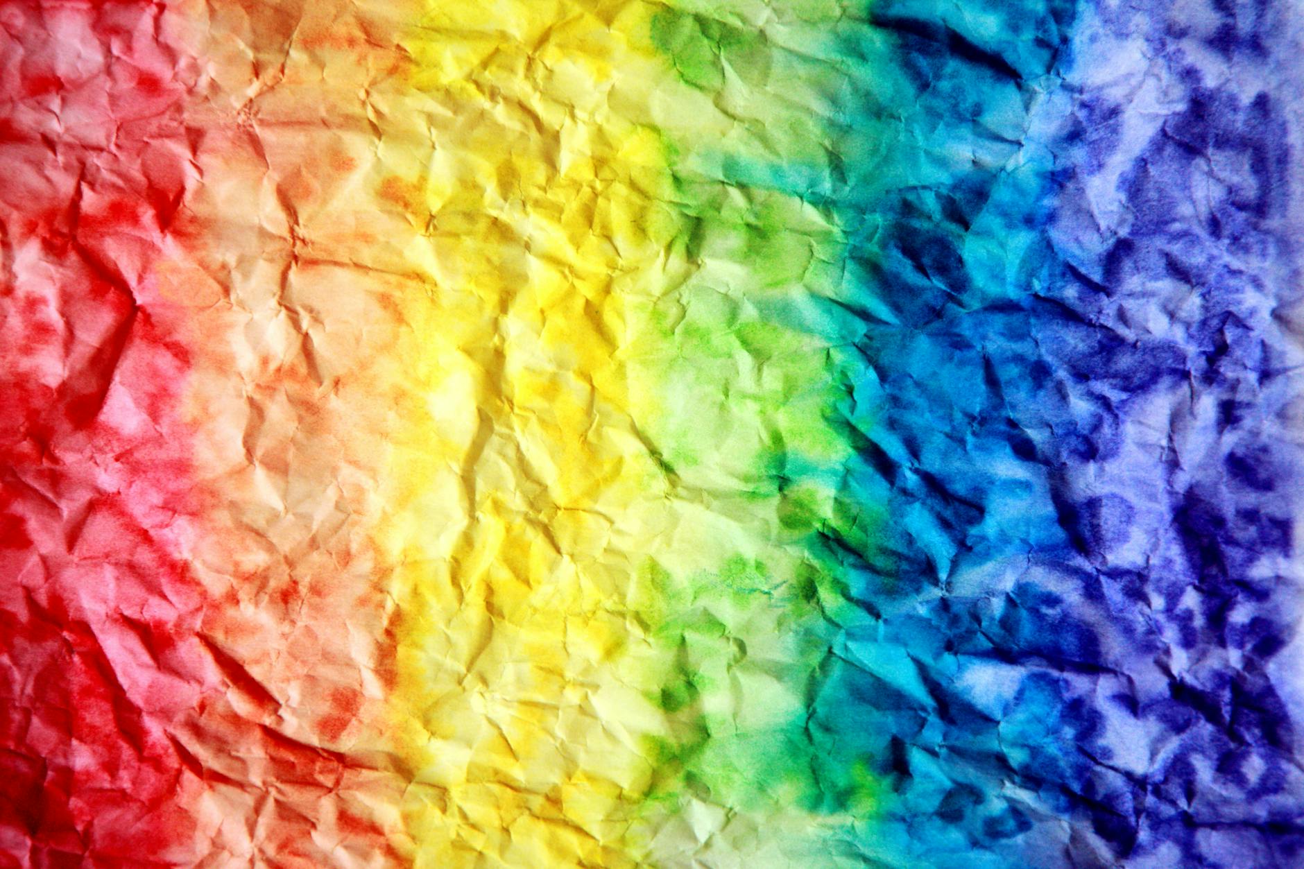 Rainbow Painting · Free Stock Photo