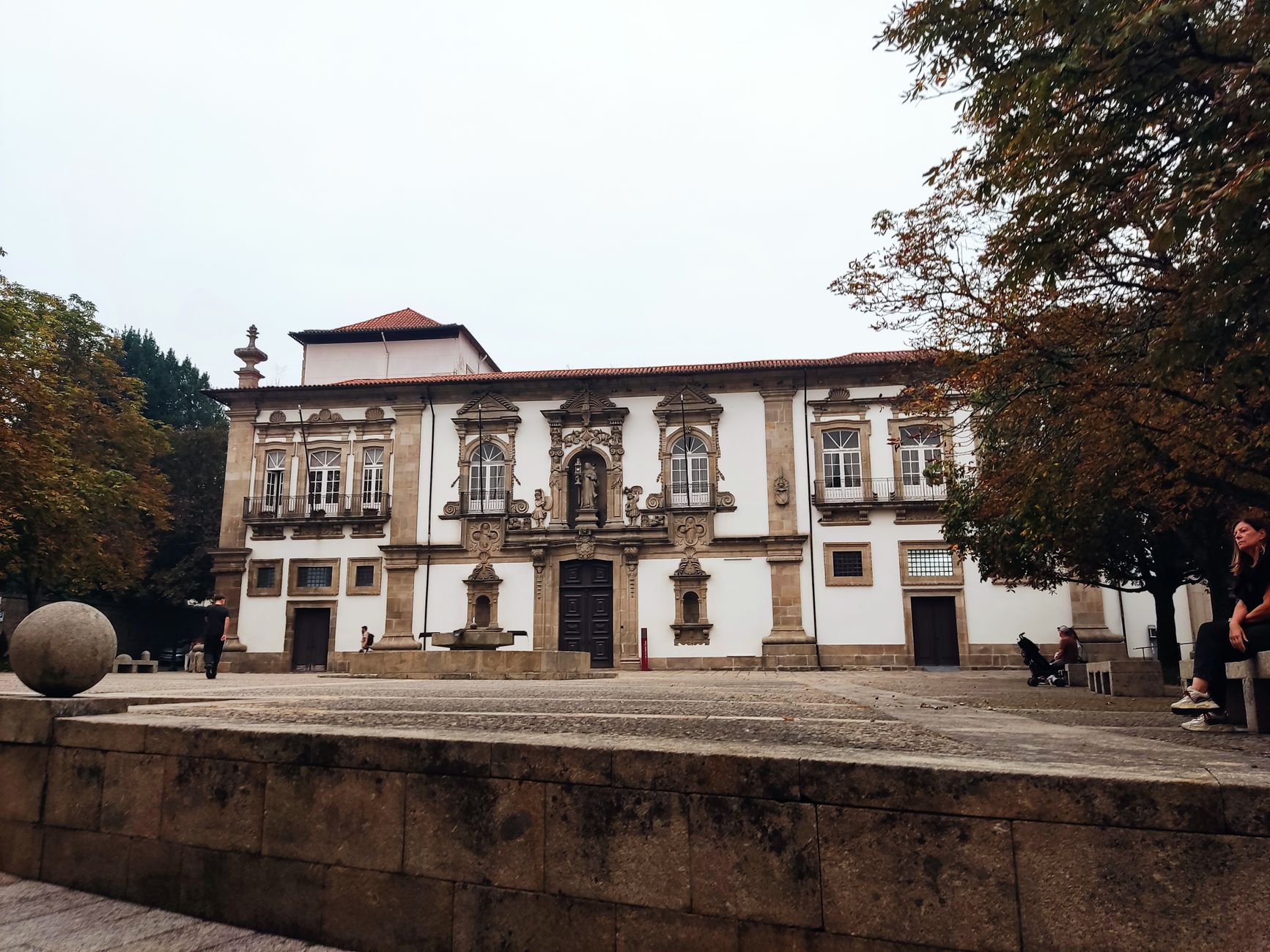 braga old town square portugal architecture historic
