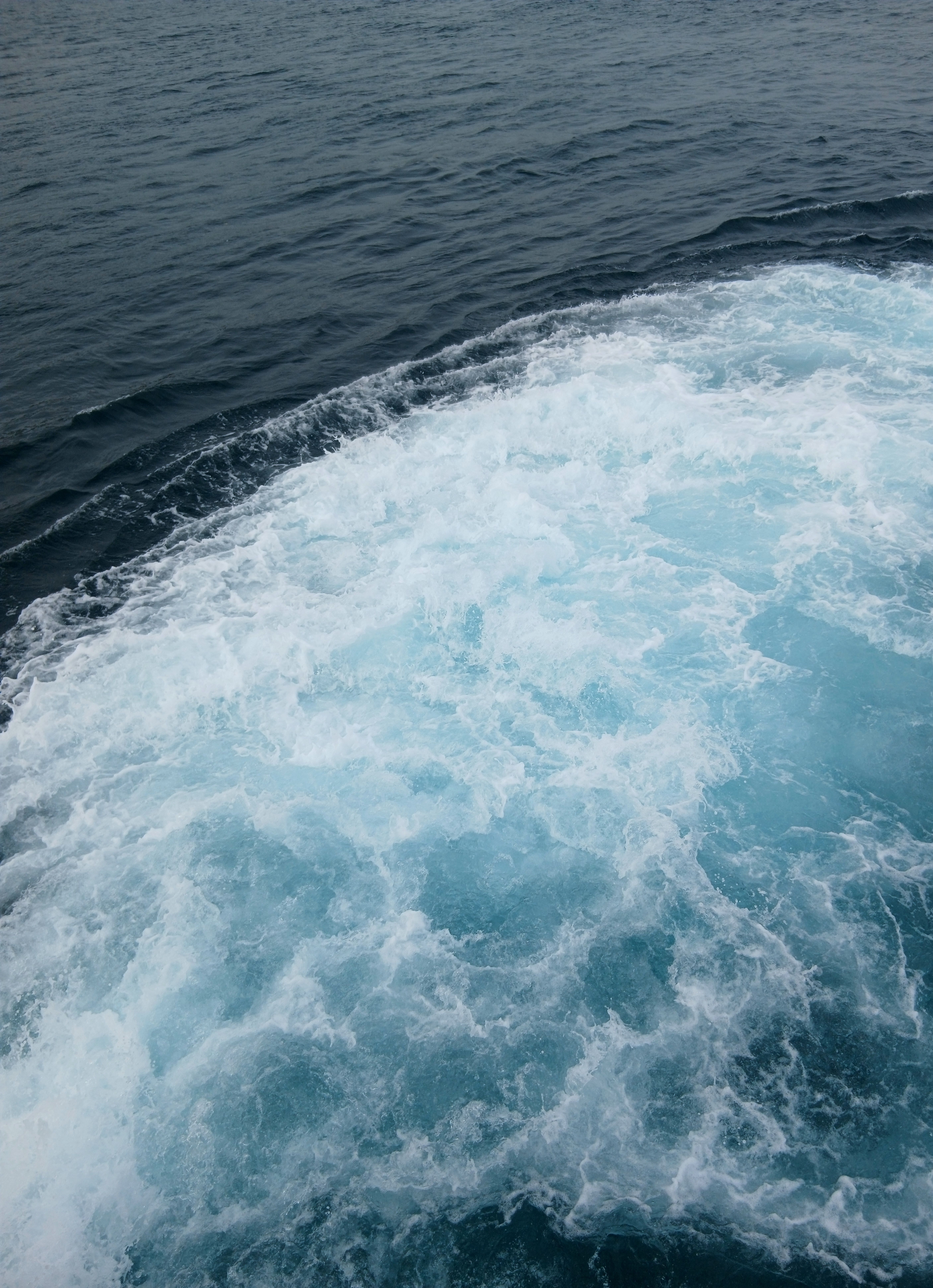 Vivid ocean wave with dynamic foam patterns, showcasing nature's power and beauty.
