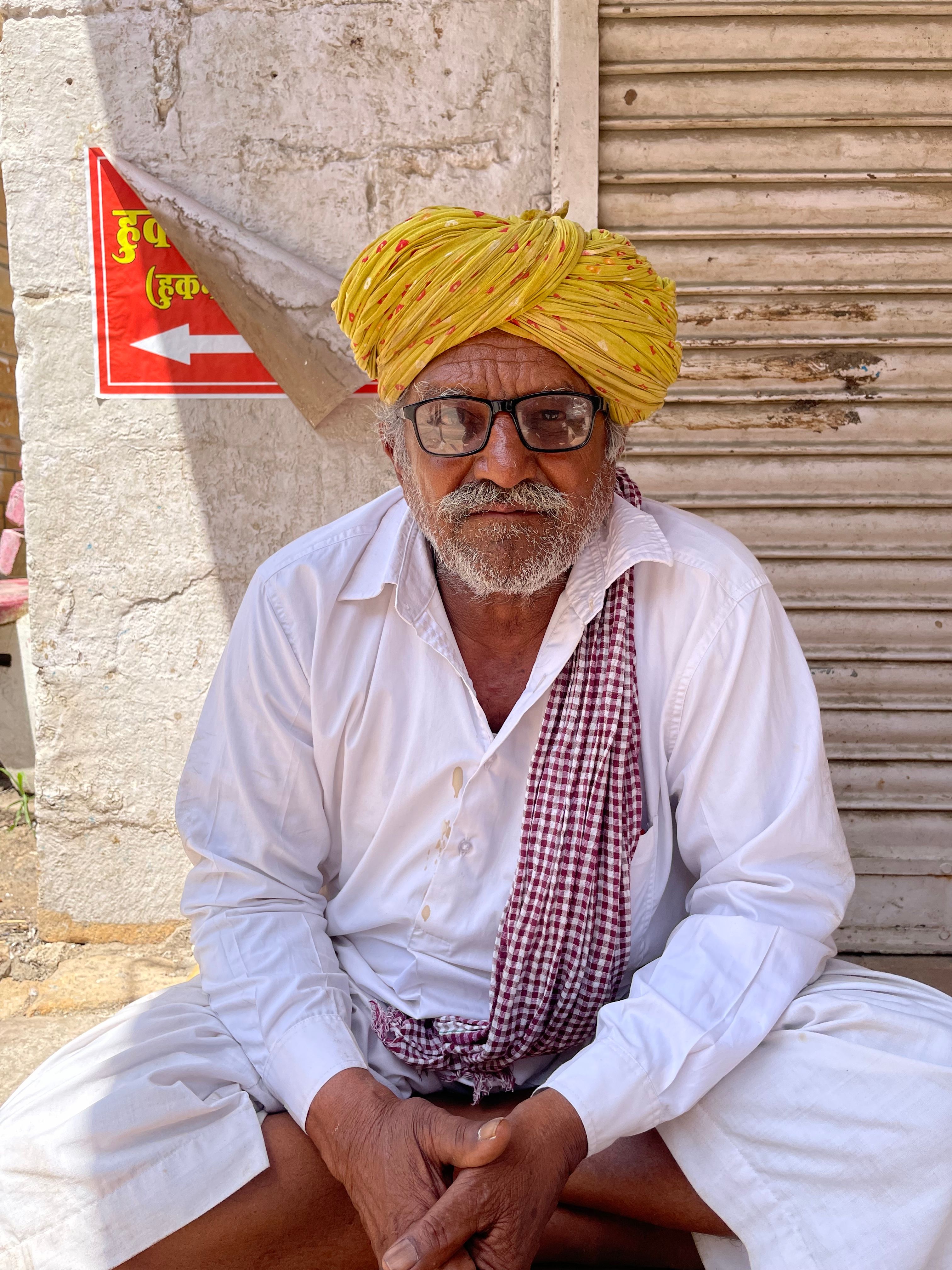 Portrait of Old Man in Traditional Clothes · Free Stock Photo
