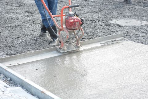 Flooring material and surface preparation before installation