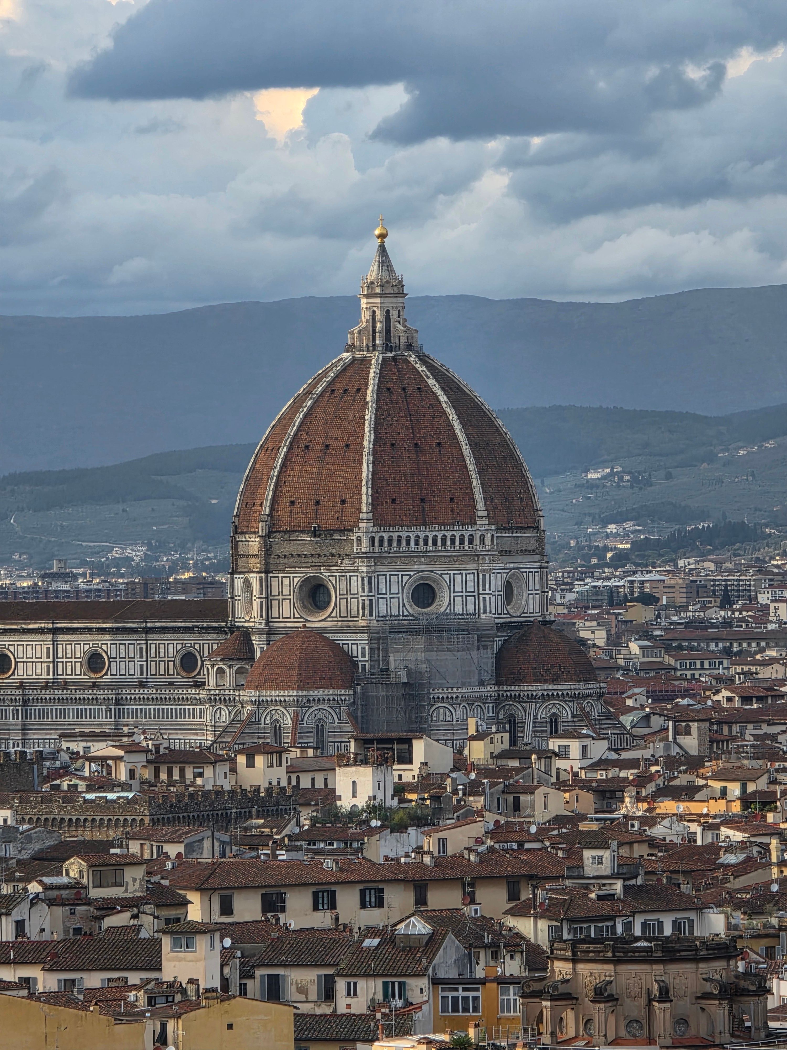 Florence Cathedral Dome Aerial View in Tuscany · Free Stock Photo