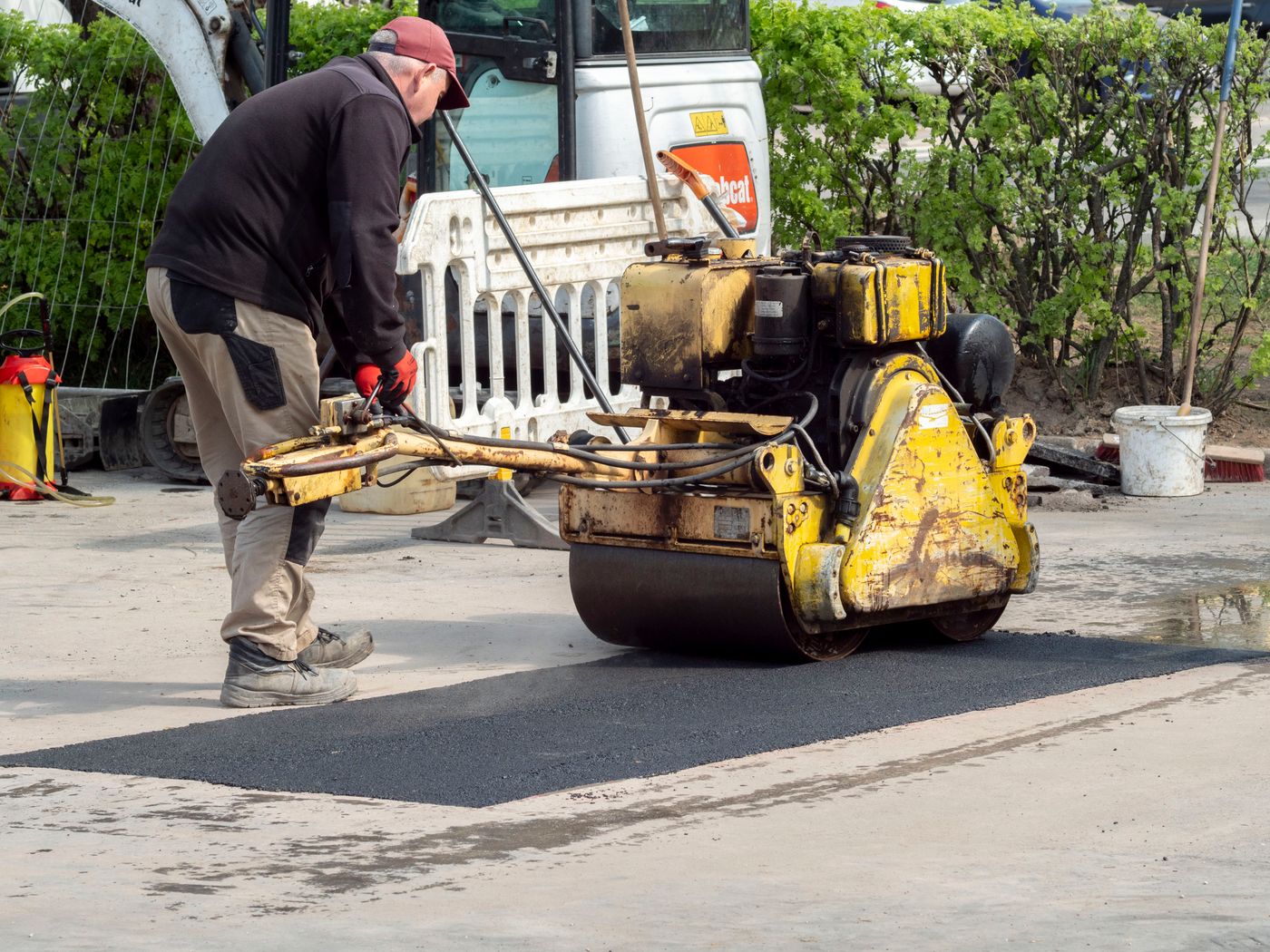 Operator on kerb and accessible route reconstruction