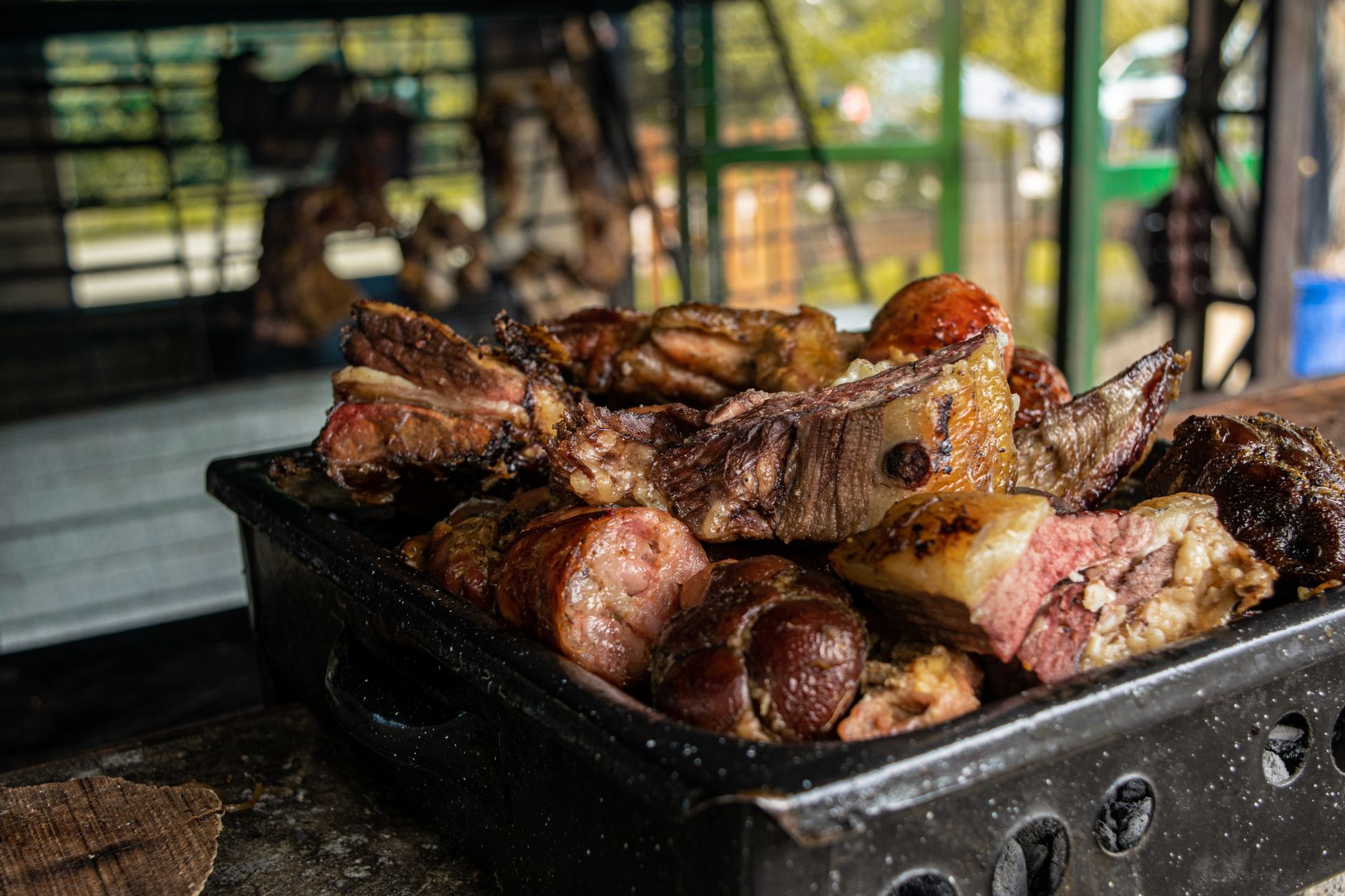 Selección de carne Cortes de carne fresca en exhibición