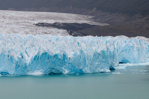 Free Breathtaking view of Perito Moreno Glacier in Santa Cruz, Argentina, showcasing icy blue formations. Stock Photo