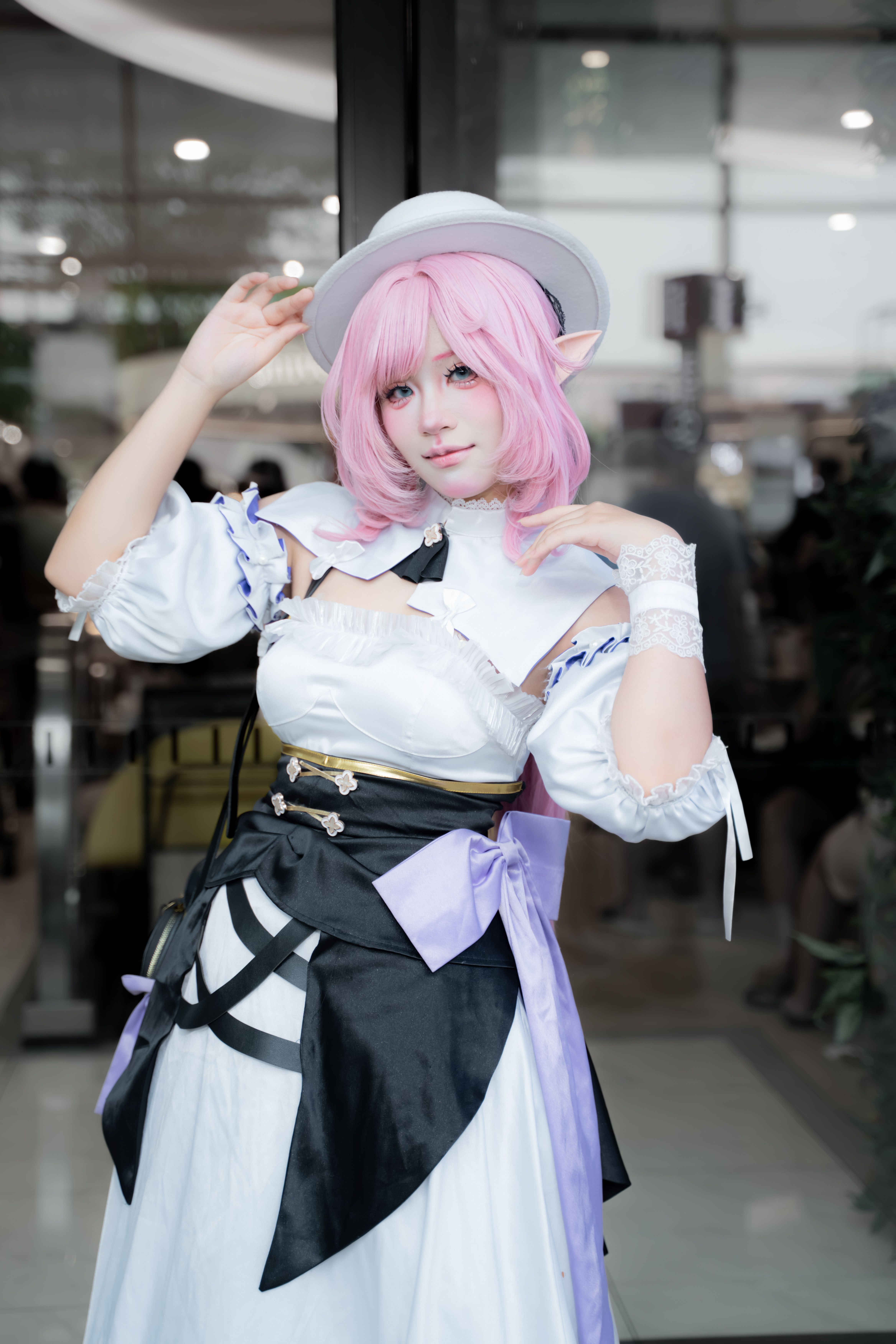 Fantasy Cosplay Character in Elegant Costume