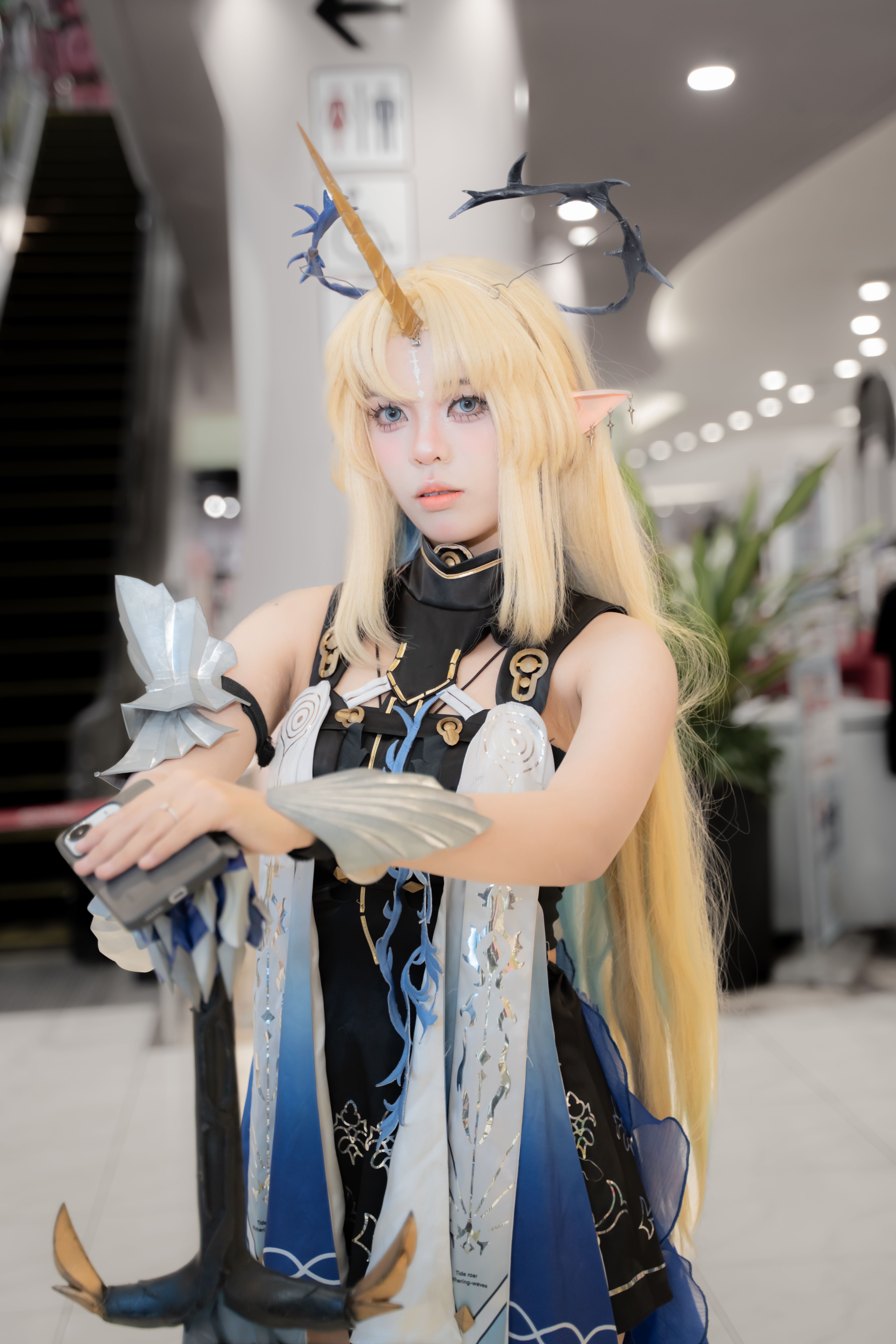 Cosplay Enthusiast in Fantasy Costume