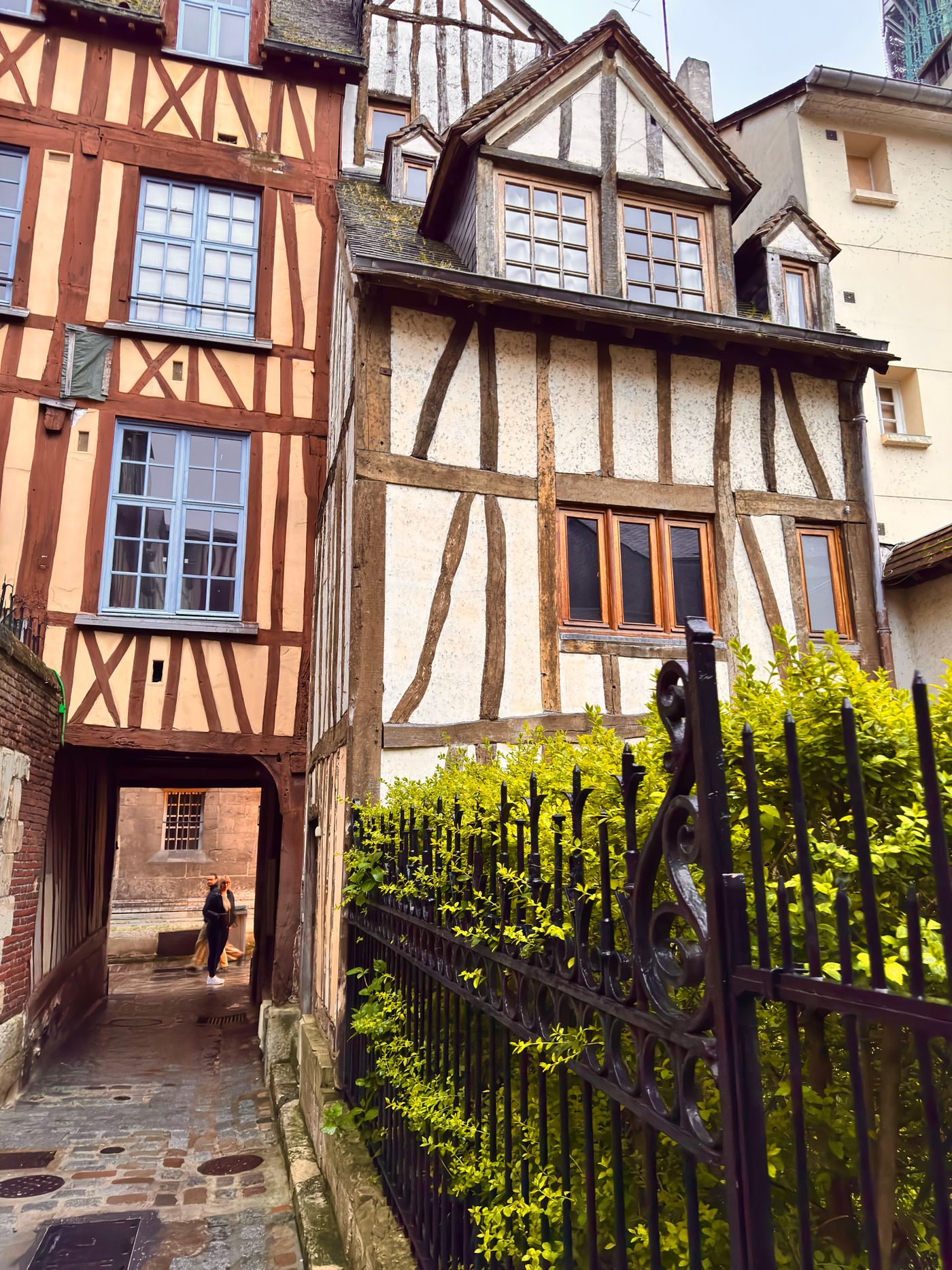 The old town of Rouen